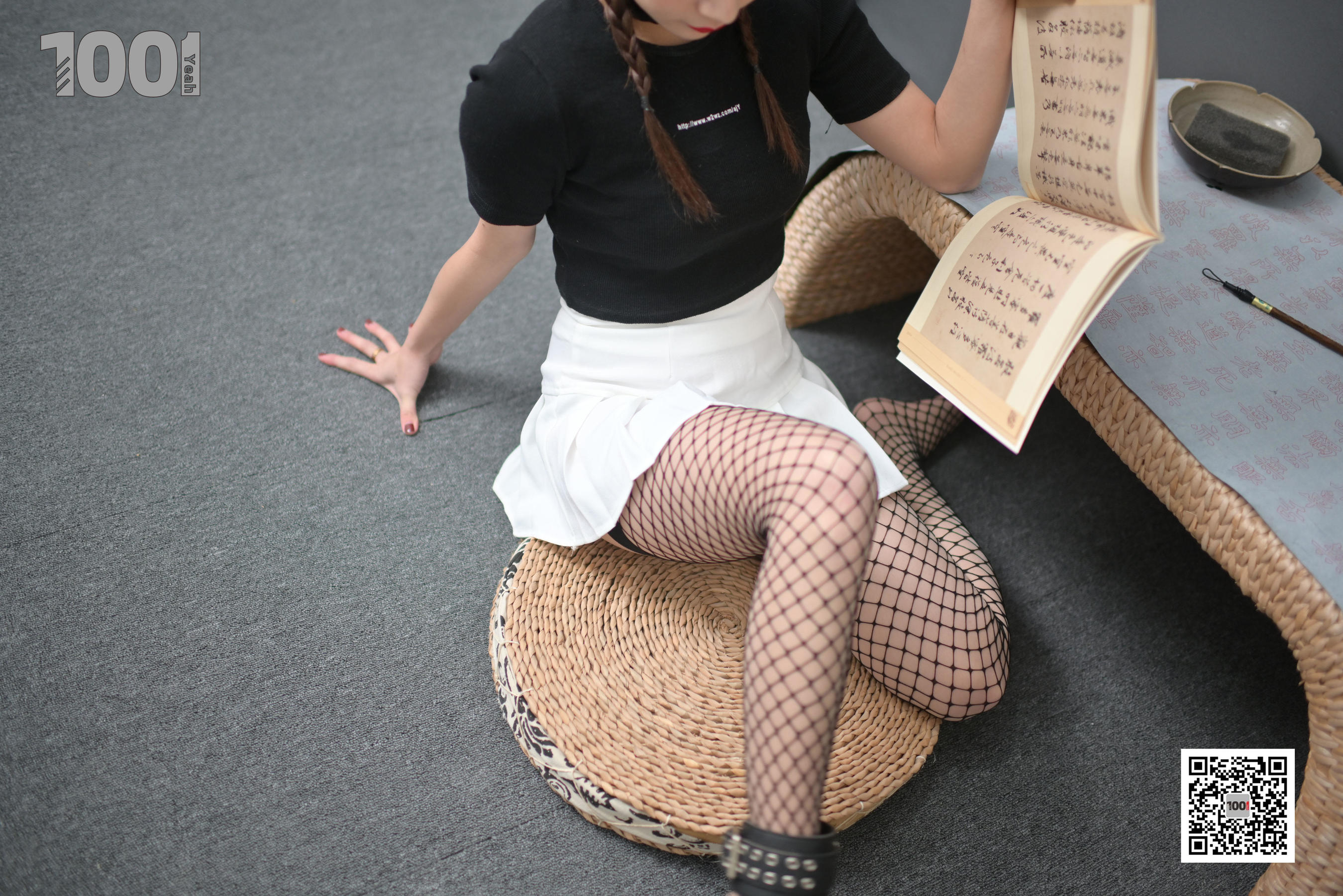 [IESS一千零一夜] 模特：真真《被囚禁在家里练字2》_第5张