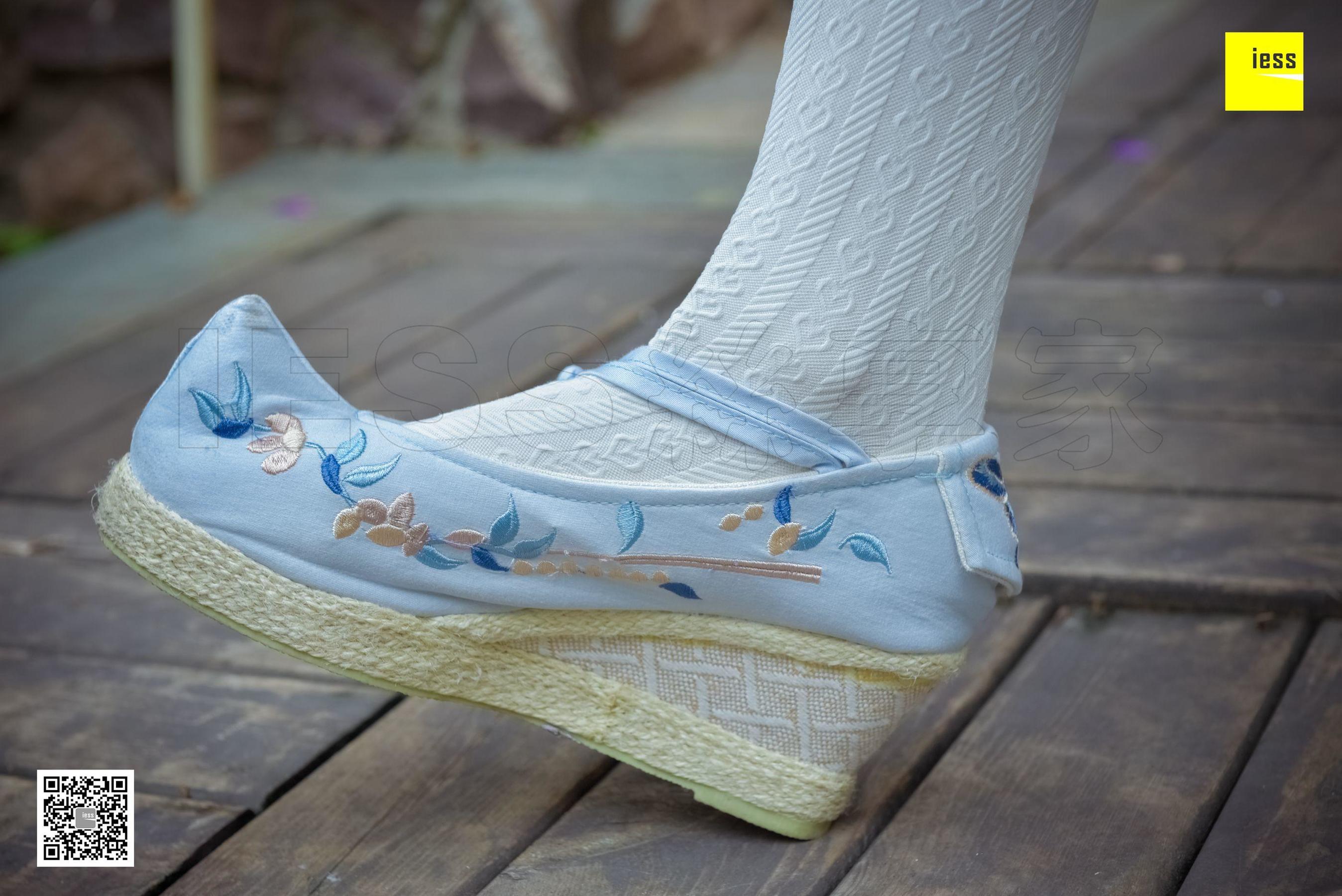 丝享家122 木木 《汉服绣花鞋白色袜》[IESS异思趣向]_第5张