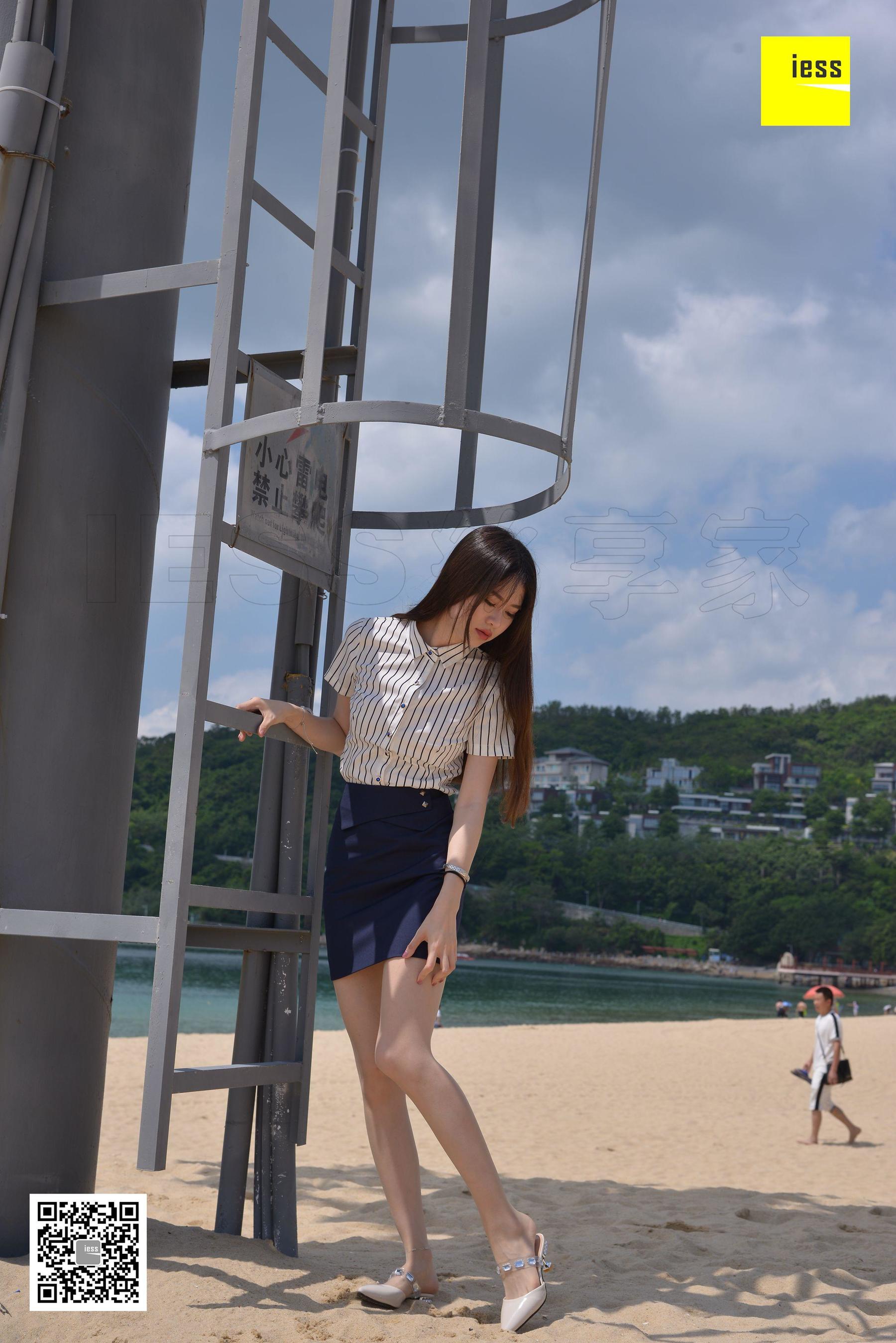 [异思趣向IESS] 《魔鬼周三》特刊26期 佳佳 沙滩制服?丝享佳_第1张