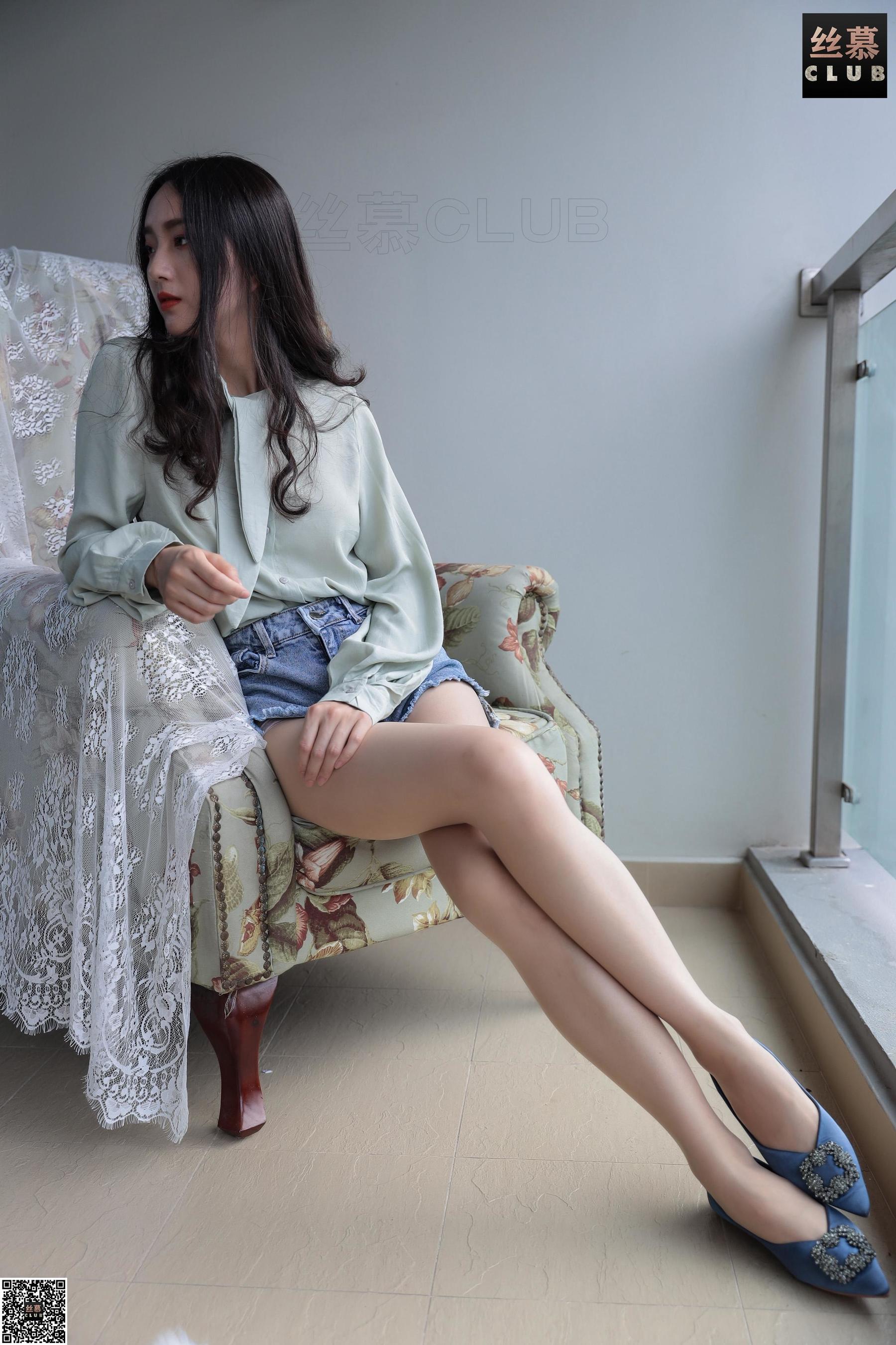 [丝慕] SM058 天天一元 佳佳《佳佳的牛仔热裤》_第1张