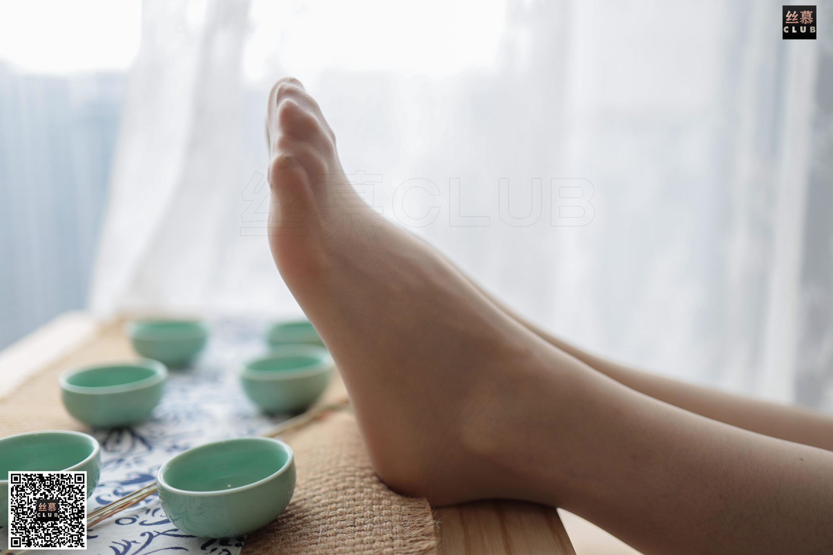 [丝慕] SM084 佳佳 天天一元《佳佳的青花色旗袍》_第3张