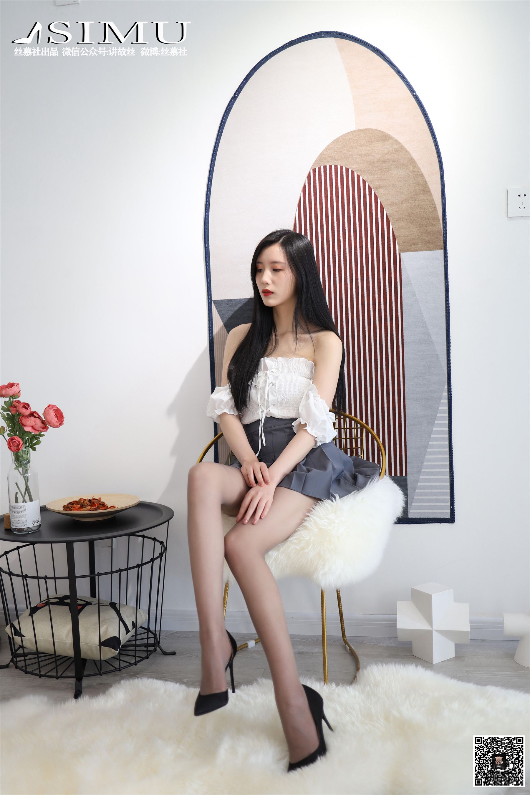 [丝慕] SM238 天天一元 紫宁《气质御姐》_第4张