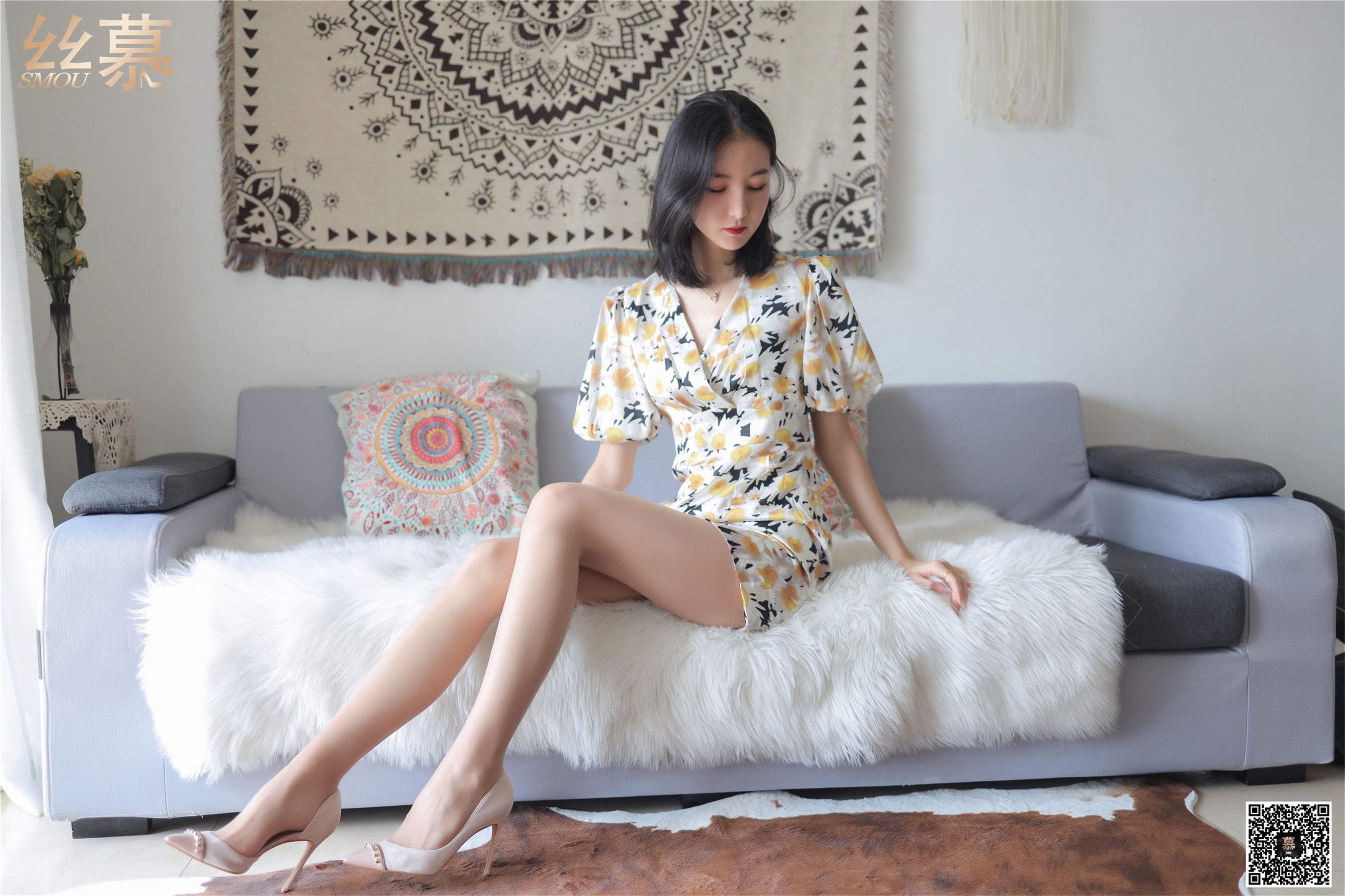 [丝慕] SM275 天天一元 茗茗《碎花大长腿》_第3张