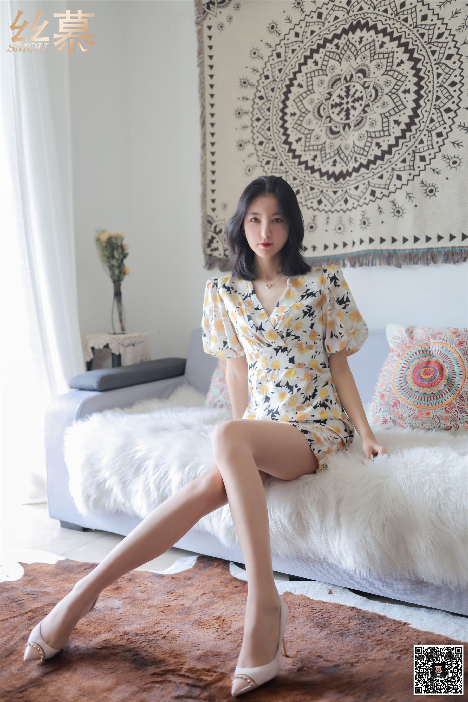 [丝慕] SM275 天天一元 茗茗《碎花大长腿》_第5张