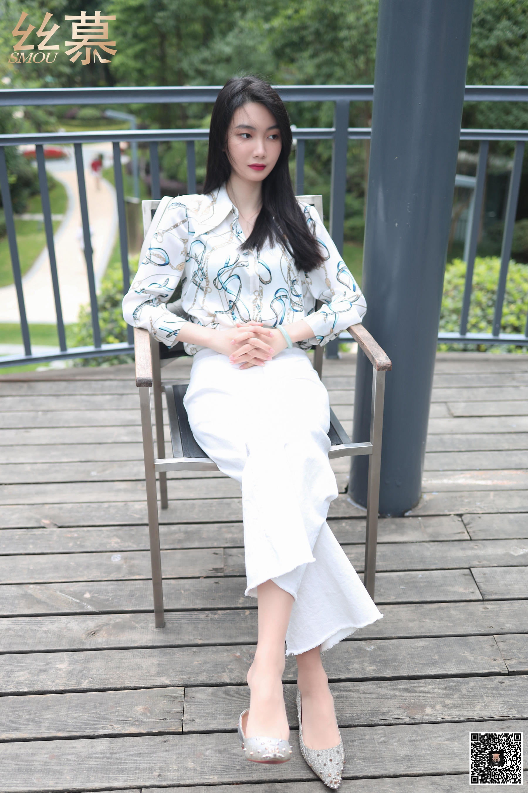 [丝慕] SM276 天天一元 可儿《白色裤里丝》_第4张