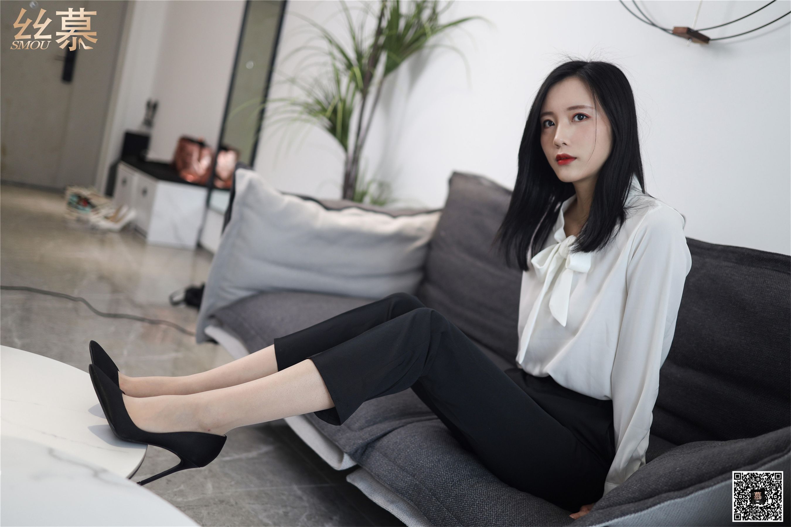 [丝慕] SM282 天天一元 紫宁《格调西装裤》_第2张