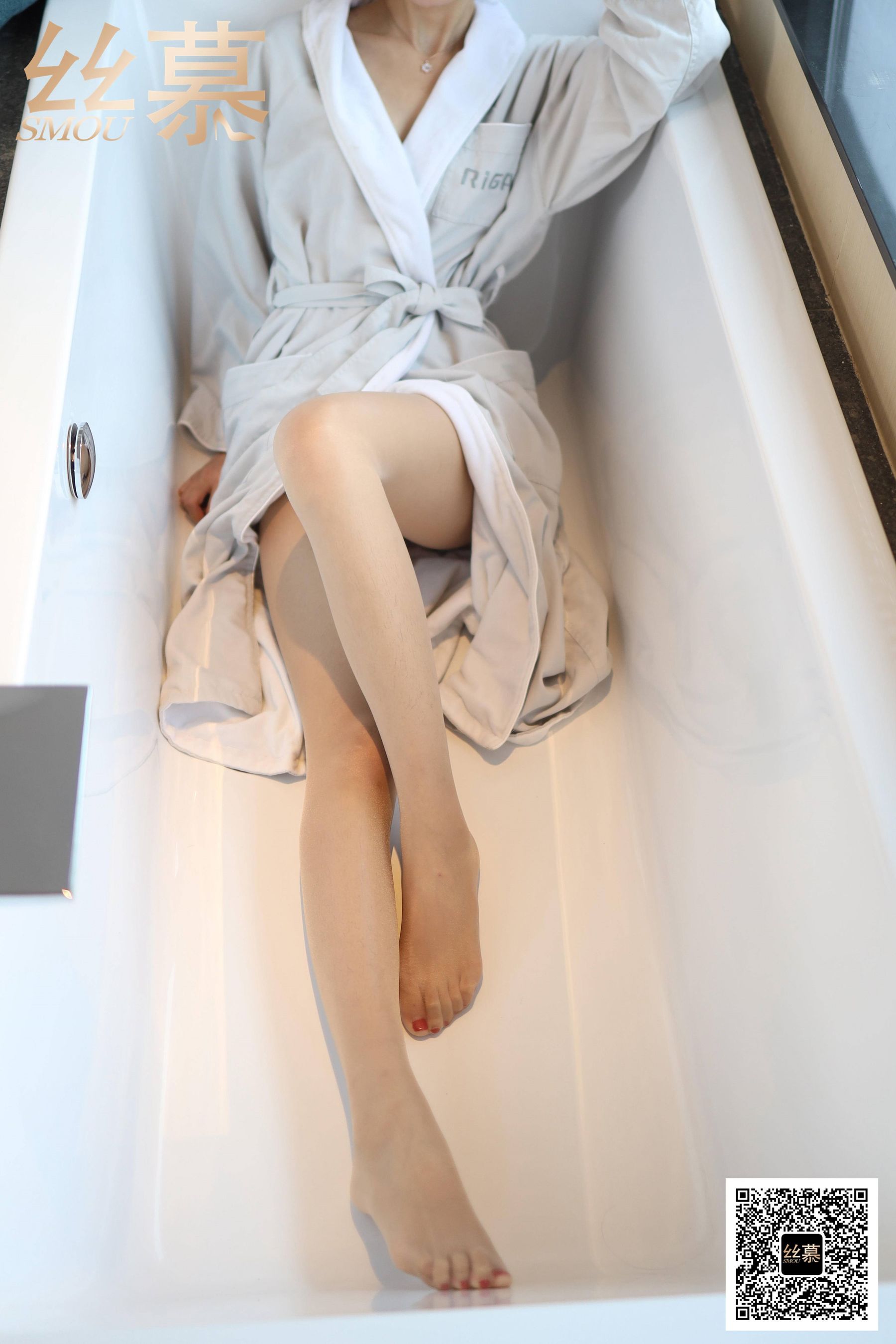 [丝慕] SM410 茗茗 《法兰绒浴袍》_第2张