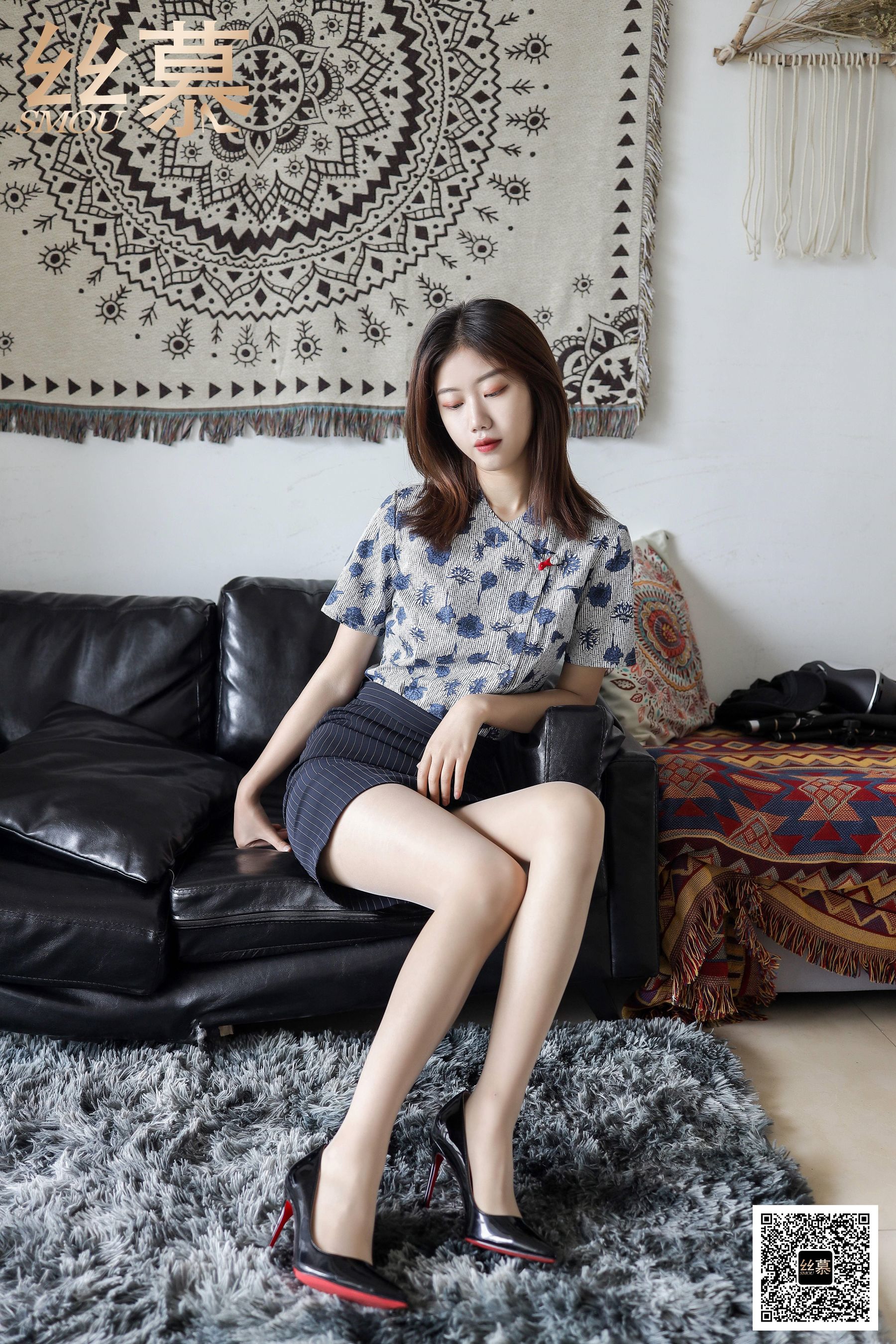 [丝慕] SM415 米朵 《空姐的超薄款制服袜》_第4张