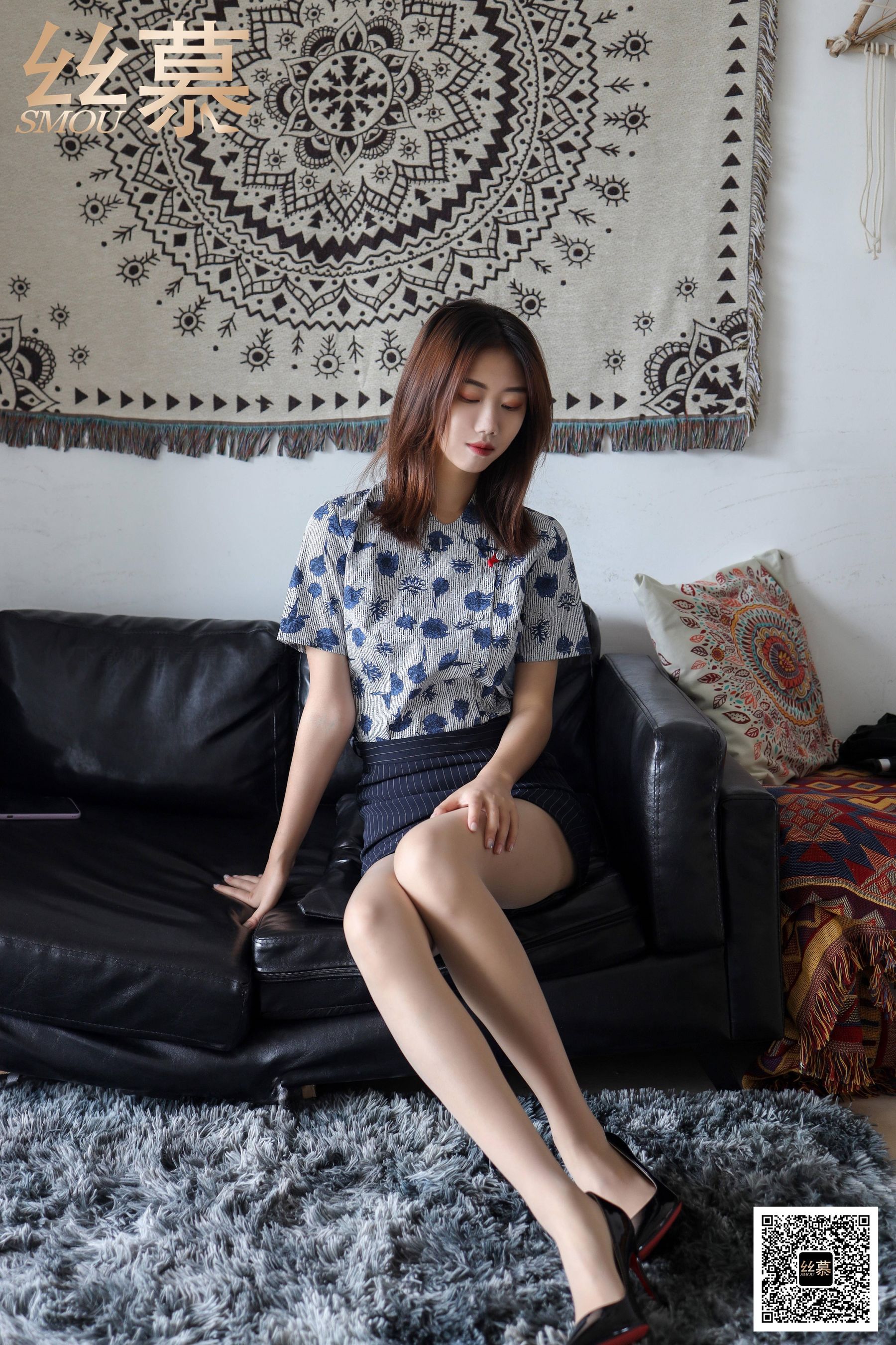 [丝慕] SM415 米朵 《空姐的超薄款制服袜》_第5张