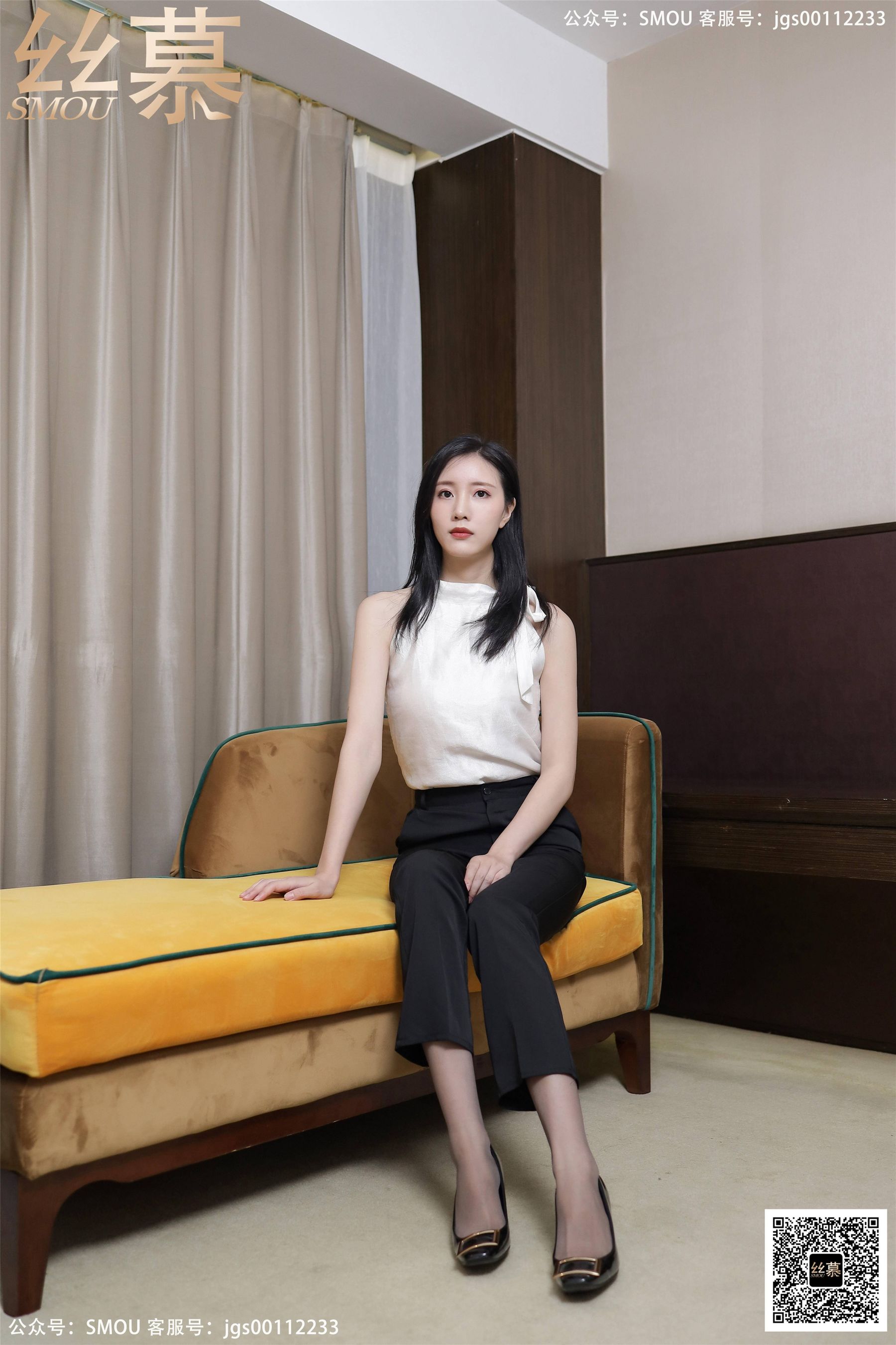 [丝慕] SM425 紫宁 《高腰OL西裤袜》_第4张