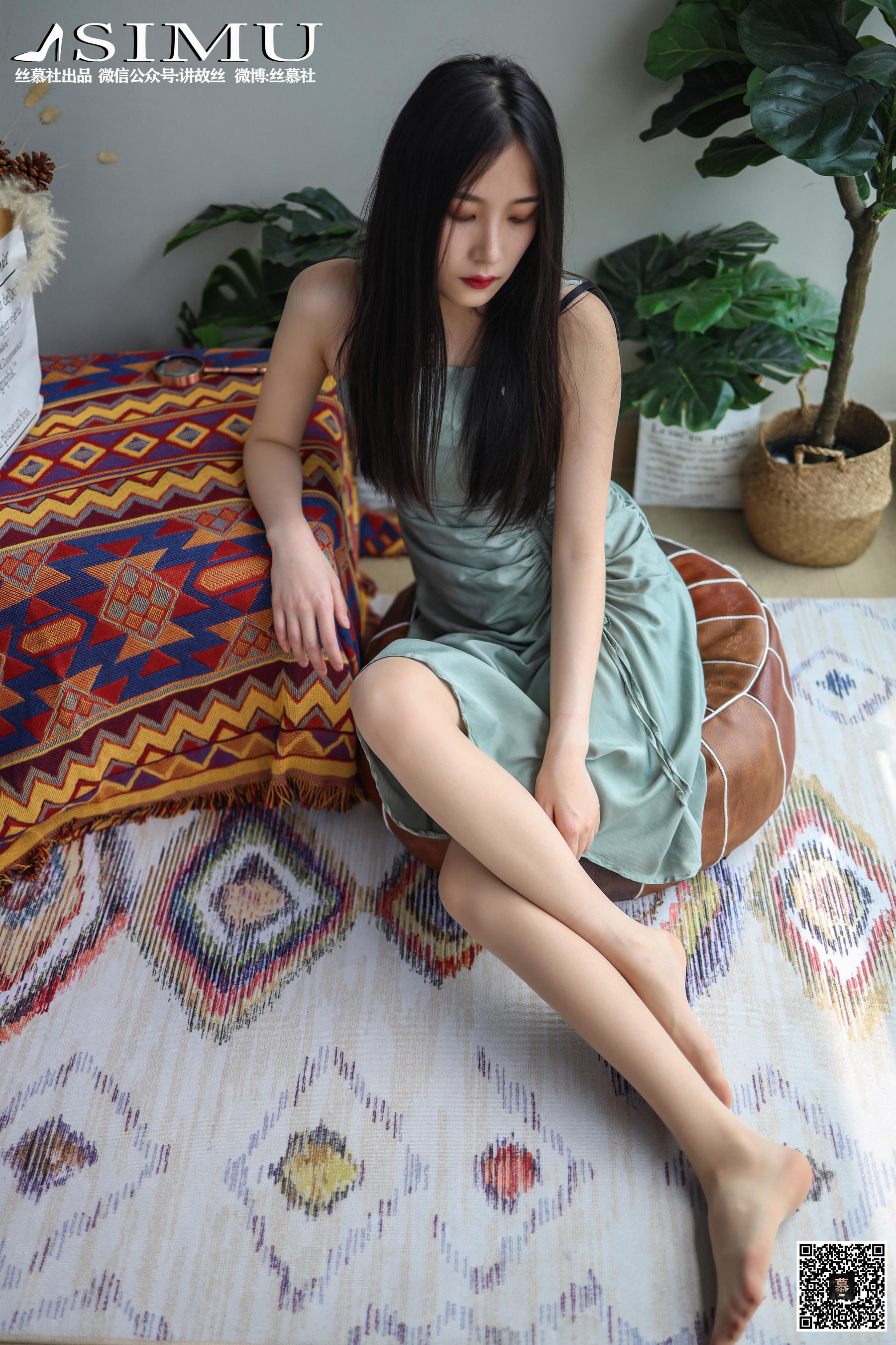 [丝慕] 特写集TX024 熙熙 《阳台玩丝的熙熙》_第2张