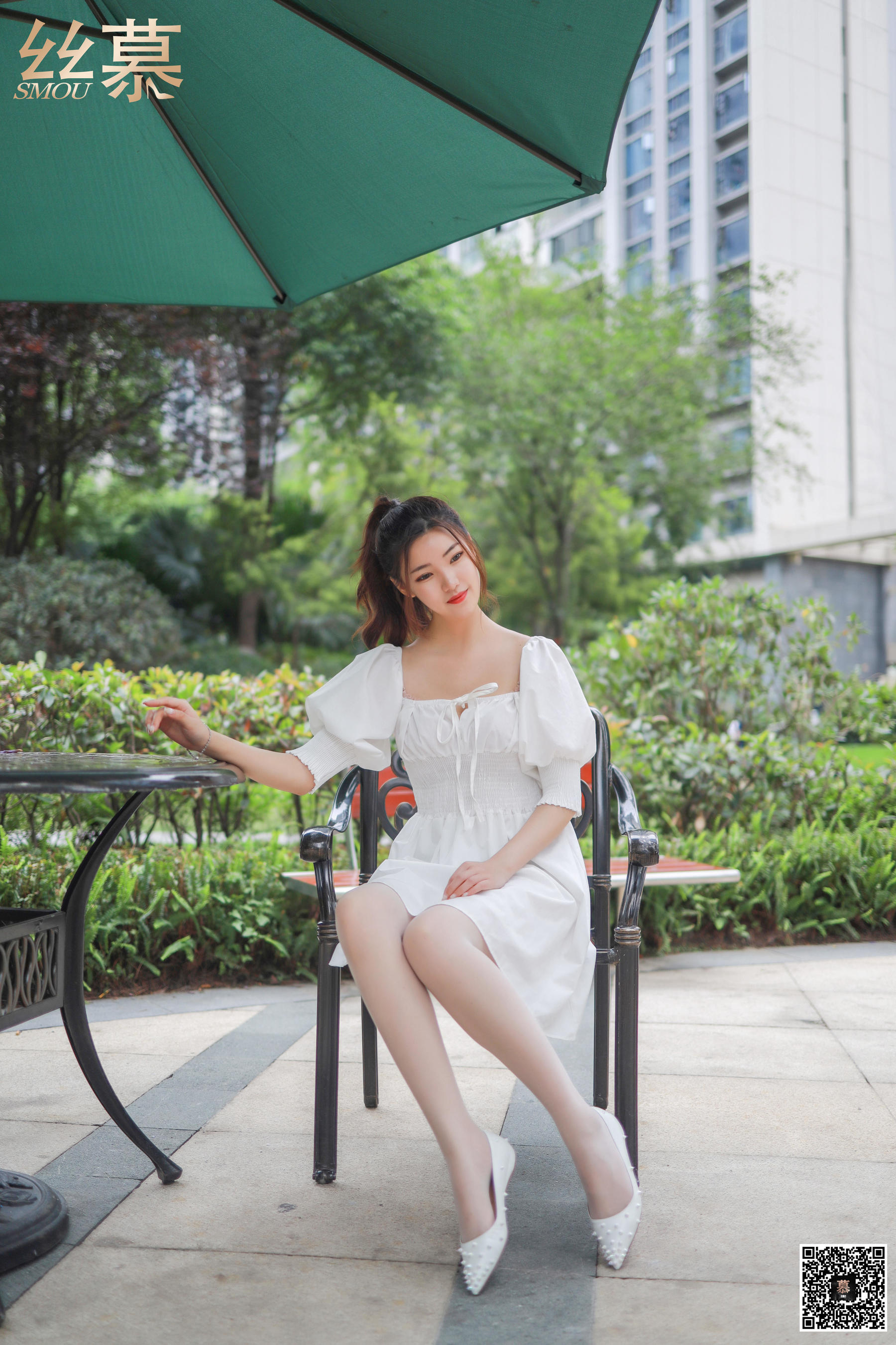 [丝慕] 特写集TX030 文欣 《阳光下的白丝光影》_第2张