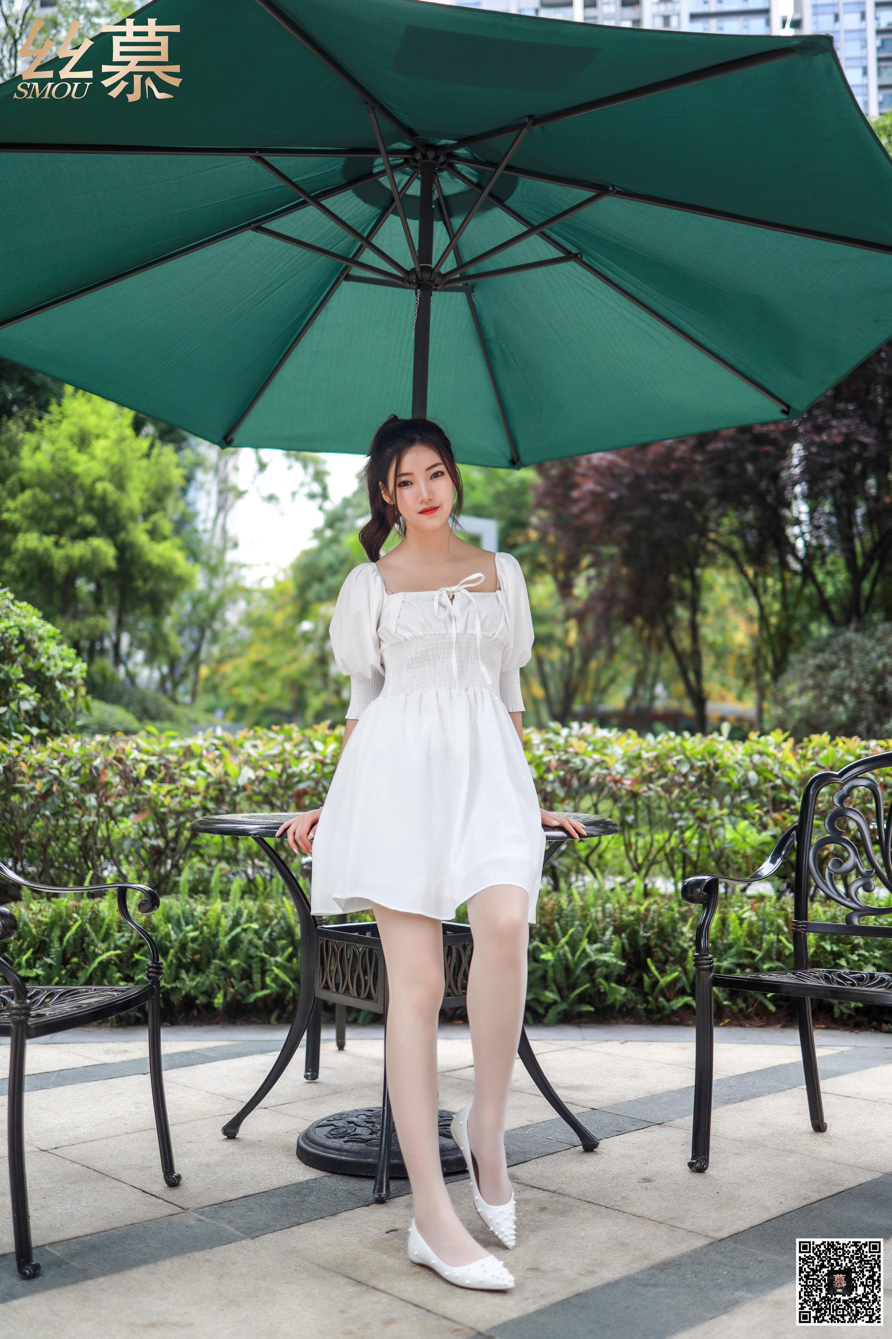 [丝慕] 特写集TX030 文欣 《阳光下的白丝光影》_第5张