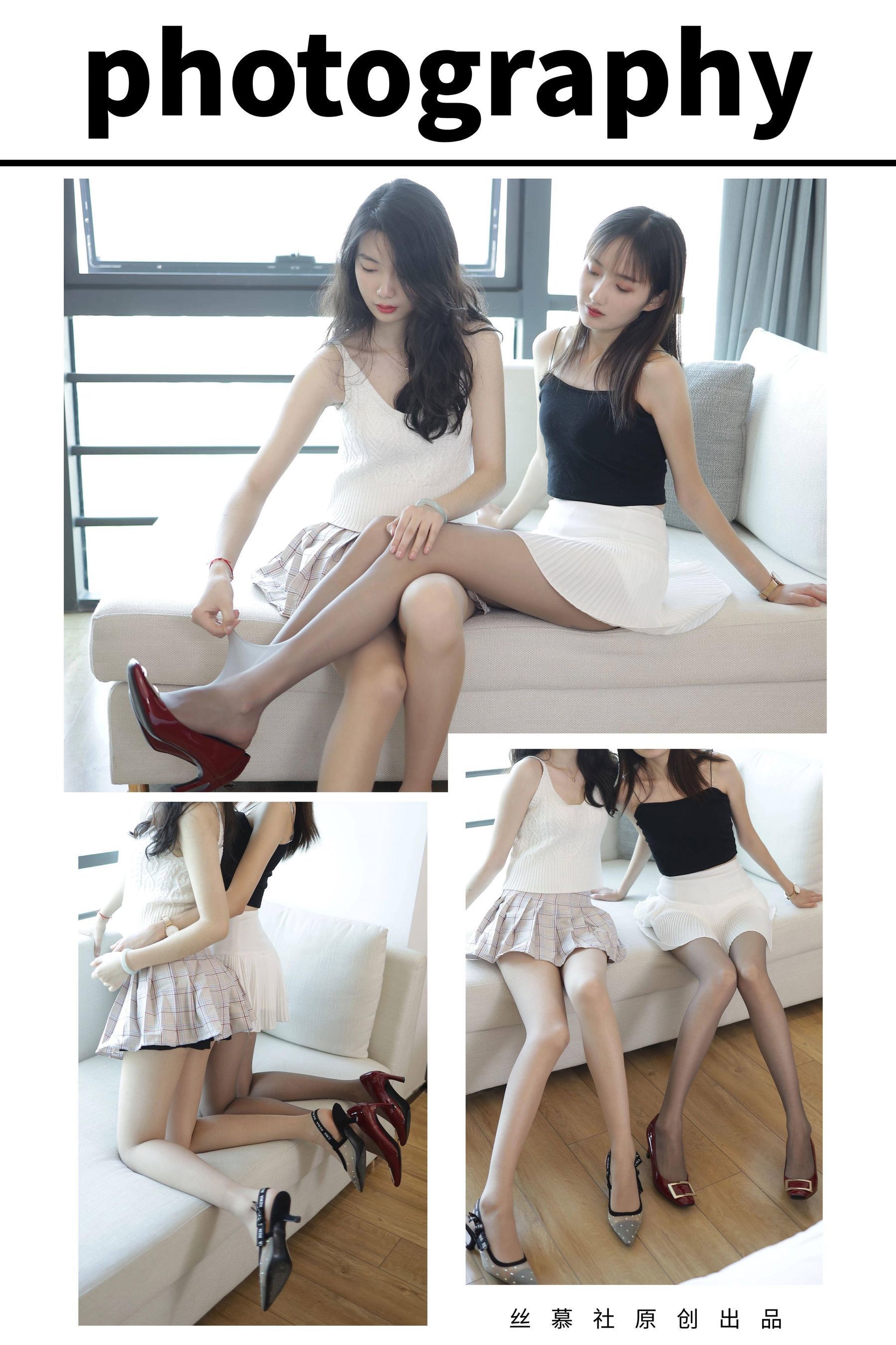 [丝慕社SMOU] SM434 可儿&艳艳 《肉灰双花(上)》_第2张