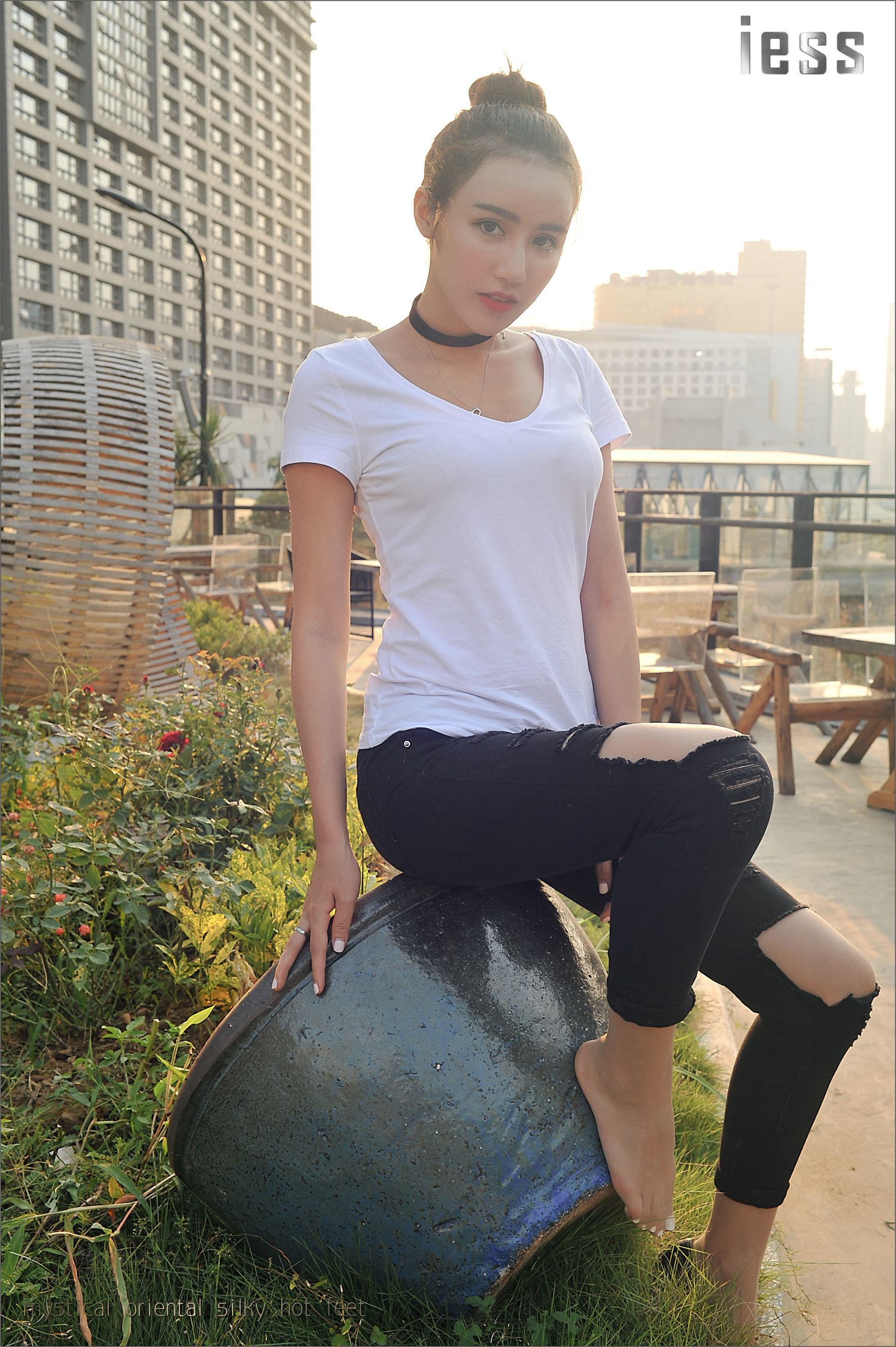 丝足便当018 SASA 《SASA与ES6(超薄肉丝)》[IESS异思趣向]_第1张