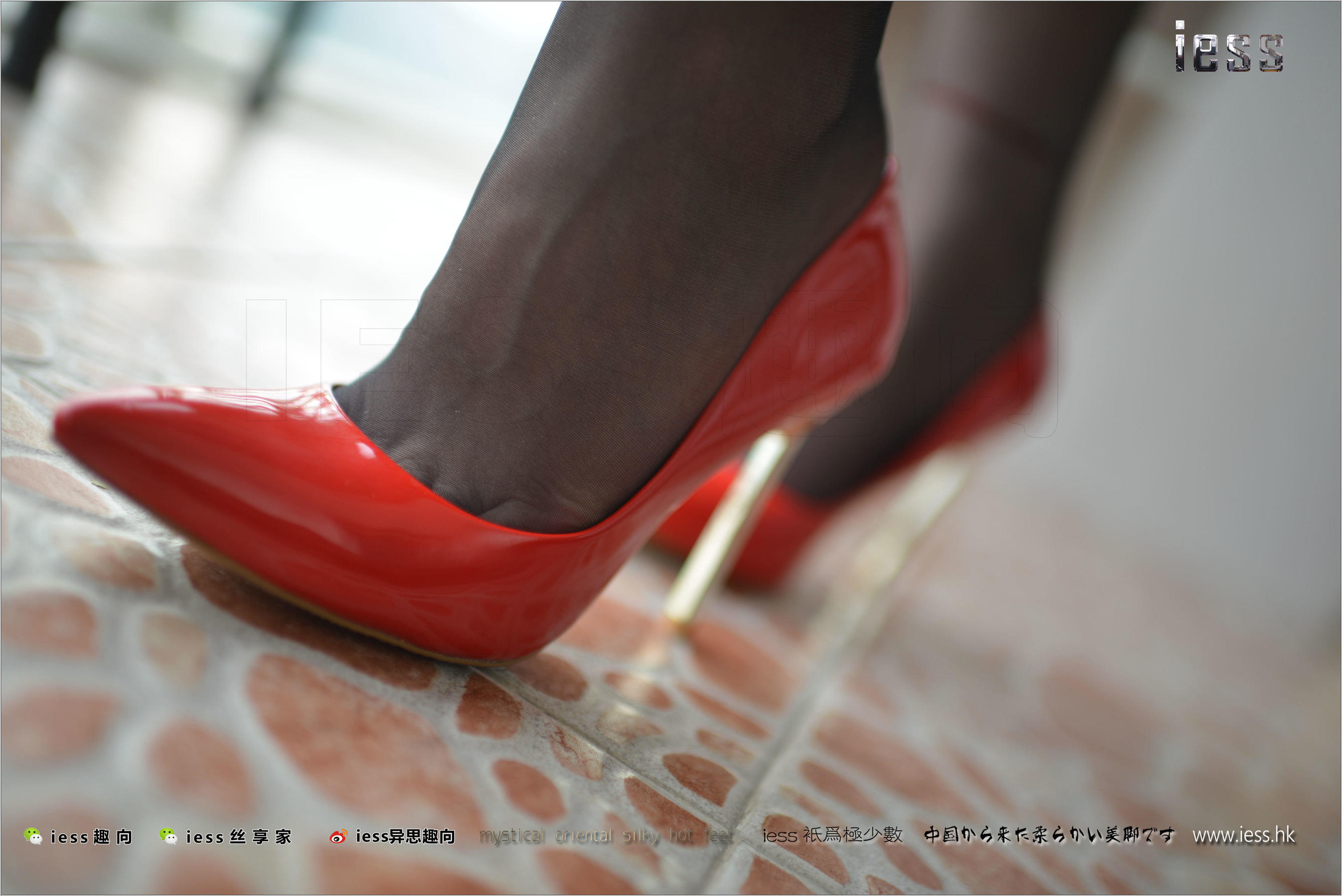 丝足便当147 妃妃 《红高、黑丝和红套裙》[IESS异思趣向]_第1张