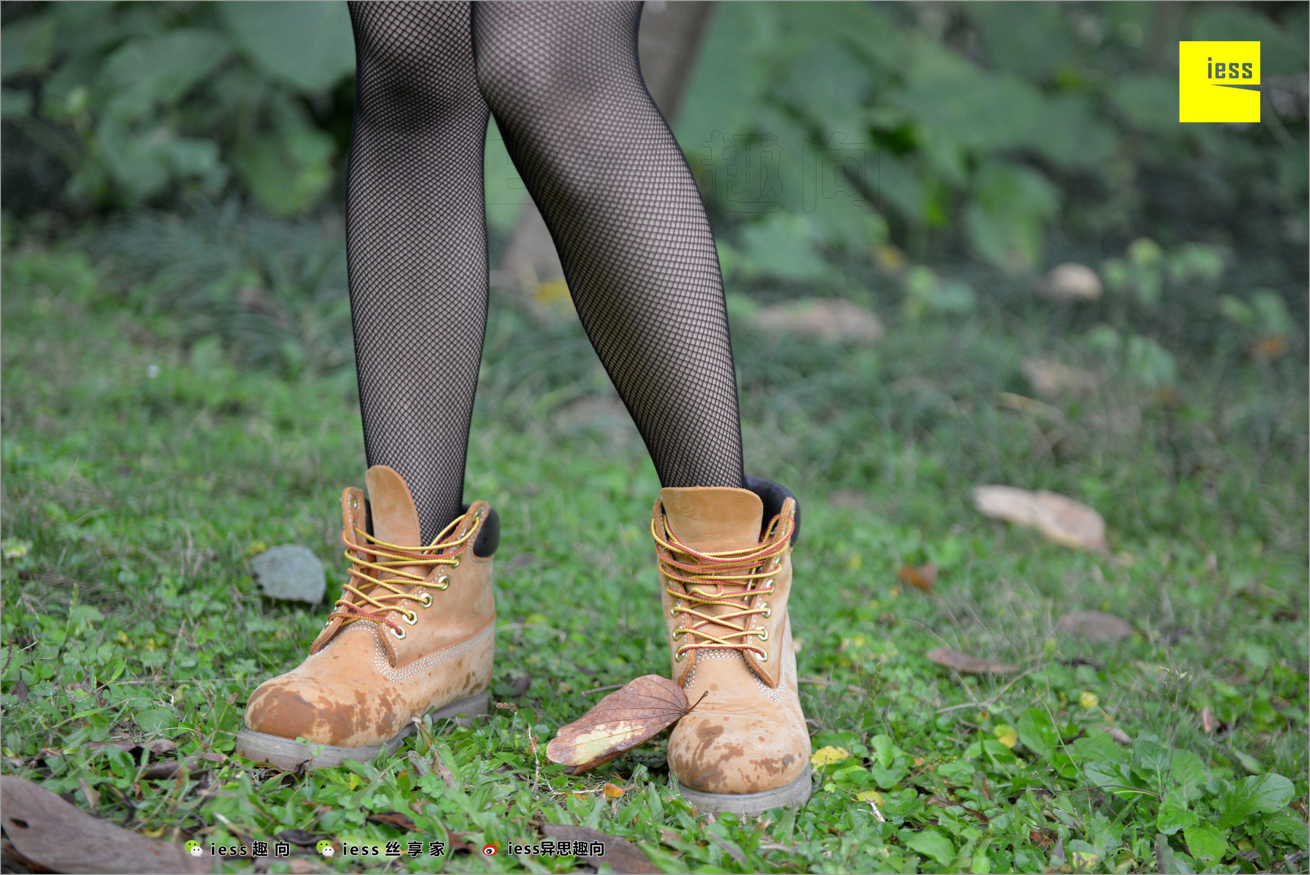 潇潇《误入歧途的网眼袜》 [异思趣向IESS] 丝足便当233_第1张