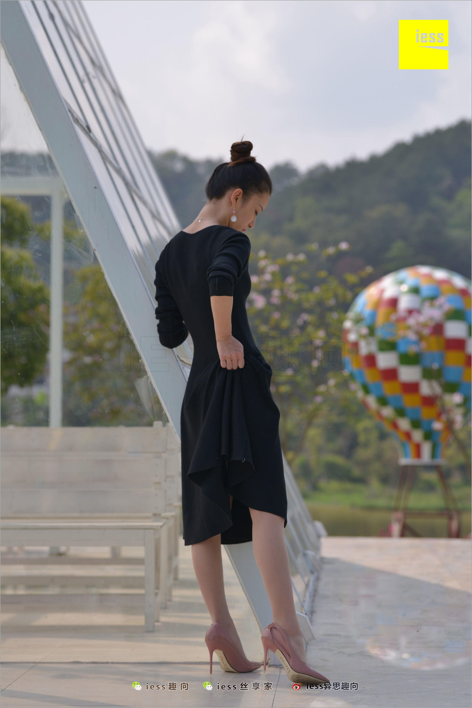 秋秋《肉丝圆舞曲》 [异思趣向IESS] 丝足便当239_第4张