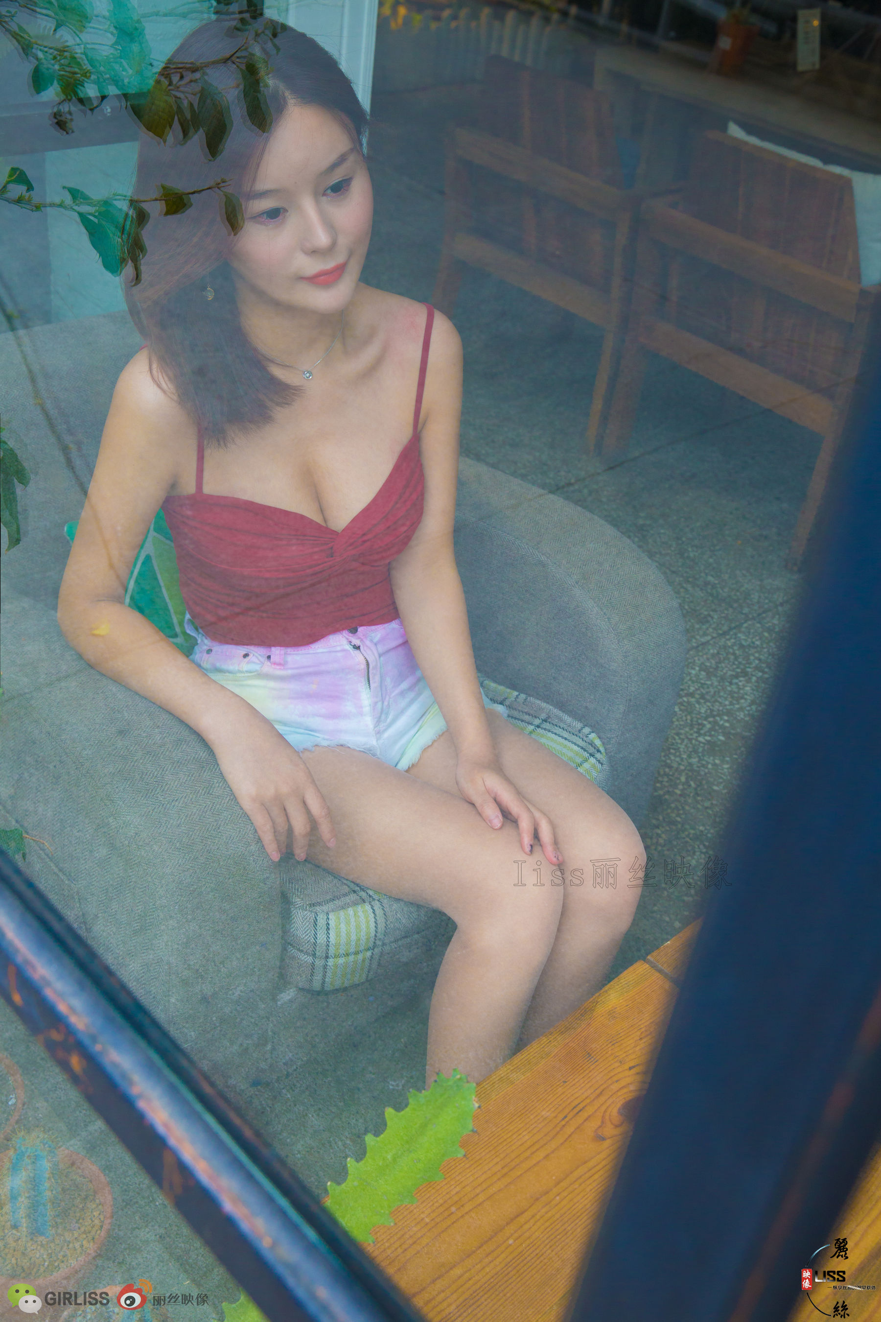 [丽丝映像GIRLISS]  梁冰的红螺旋与肉丝_第5张
