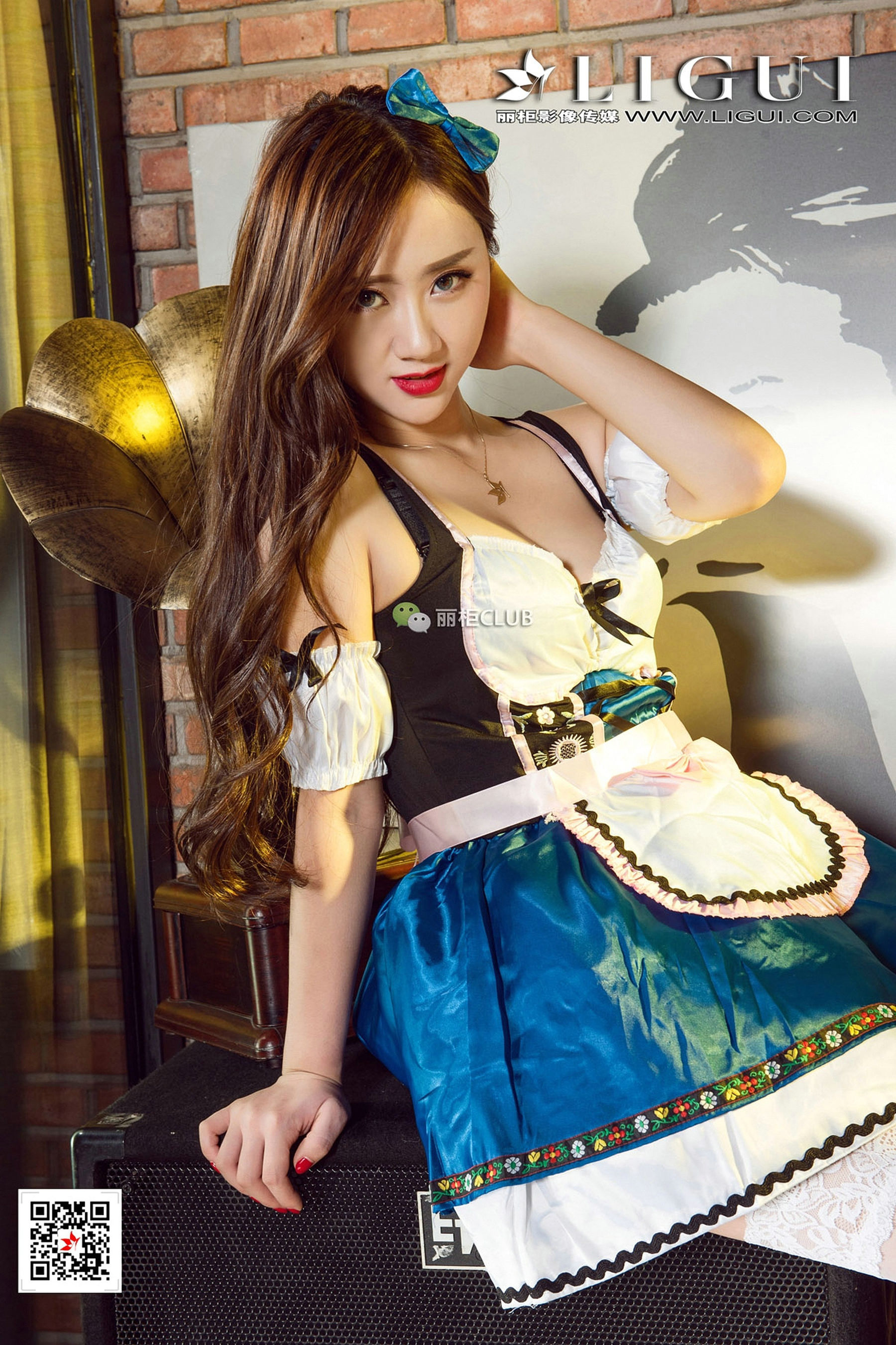 Model 然然《白丝美腿丝脚》 [丽柜Ligui]_第4张