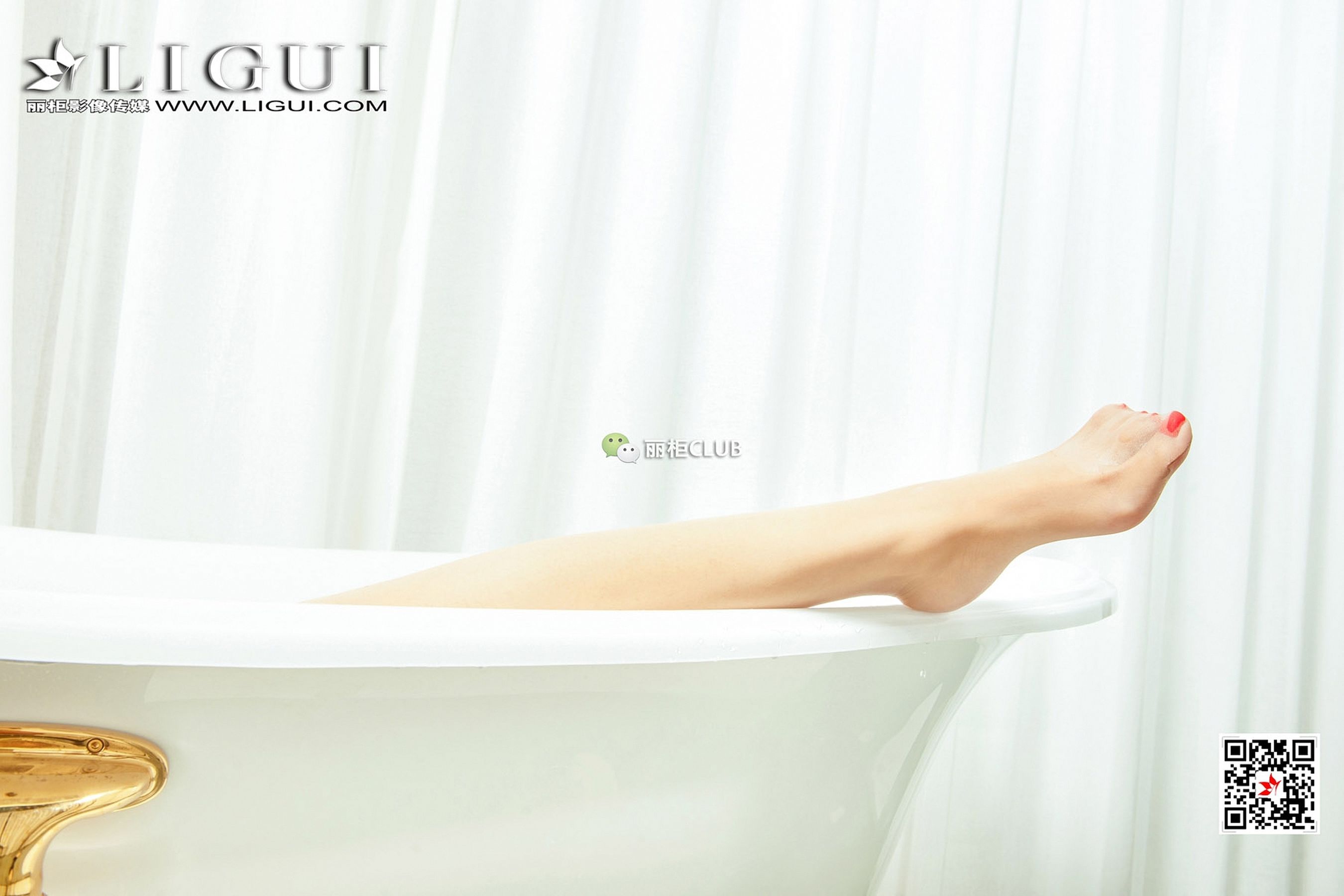 Model 悠悠《浴缸玉足》 [丽柜Ligui]_第4张