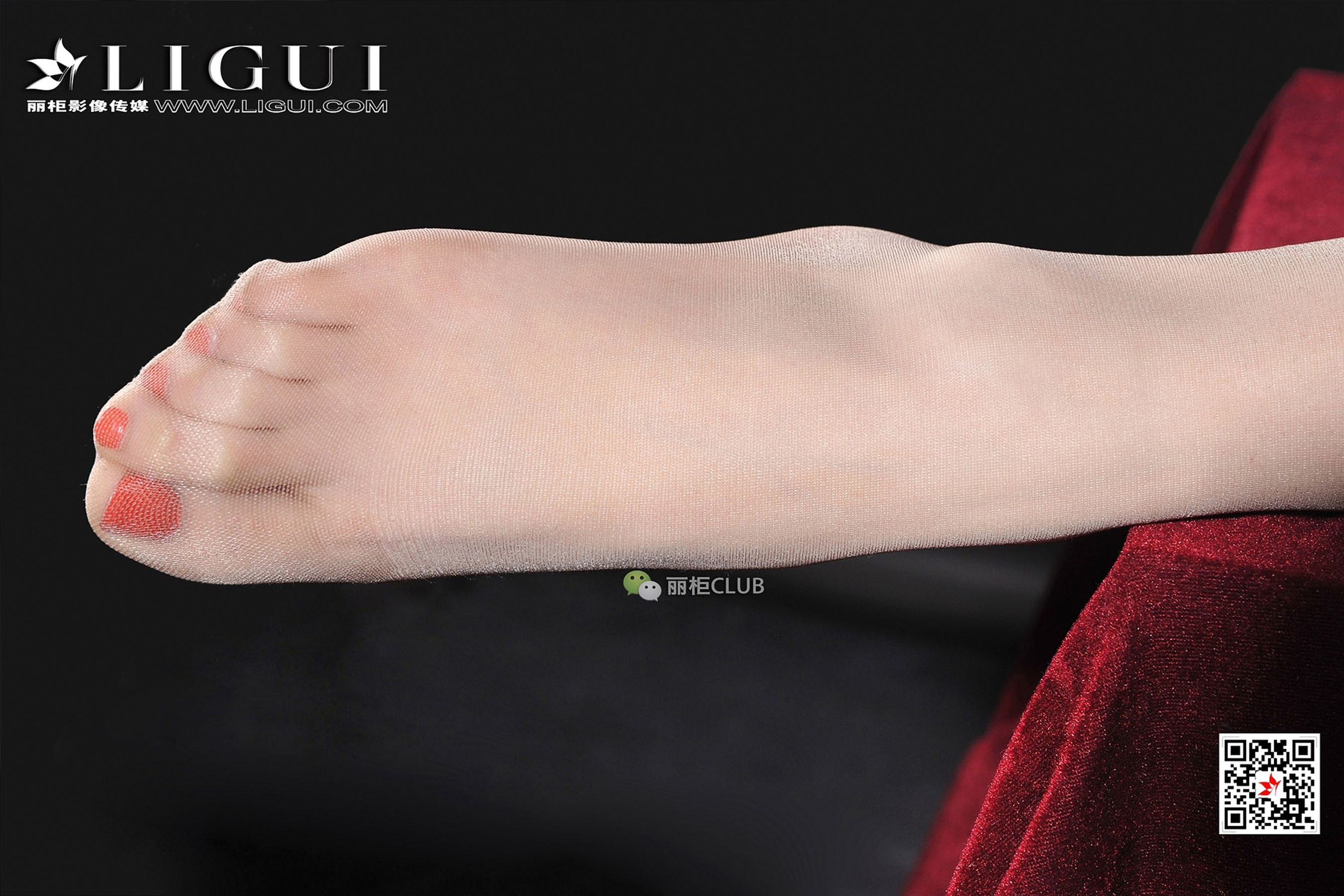Model 美辰《肉丝玉足》 [丽柜Ligui]_第4张