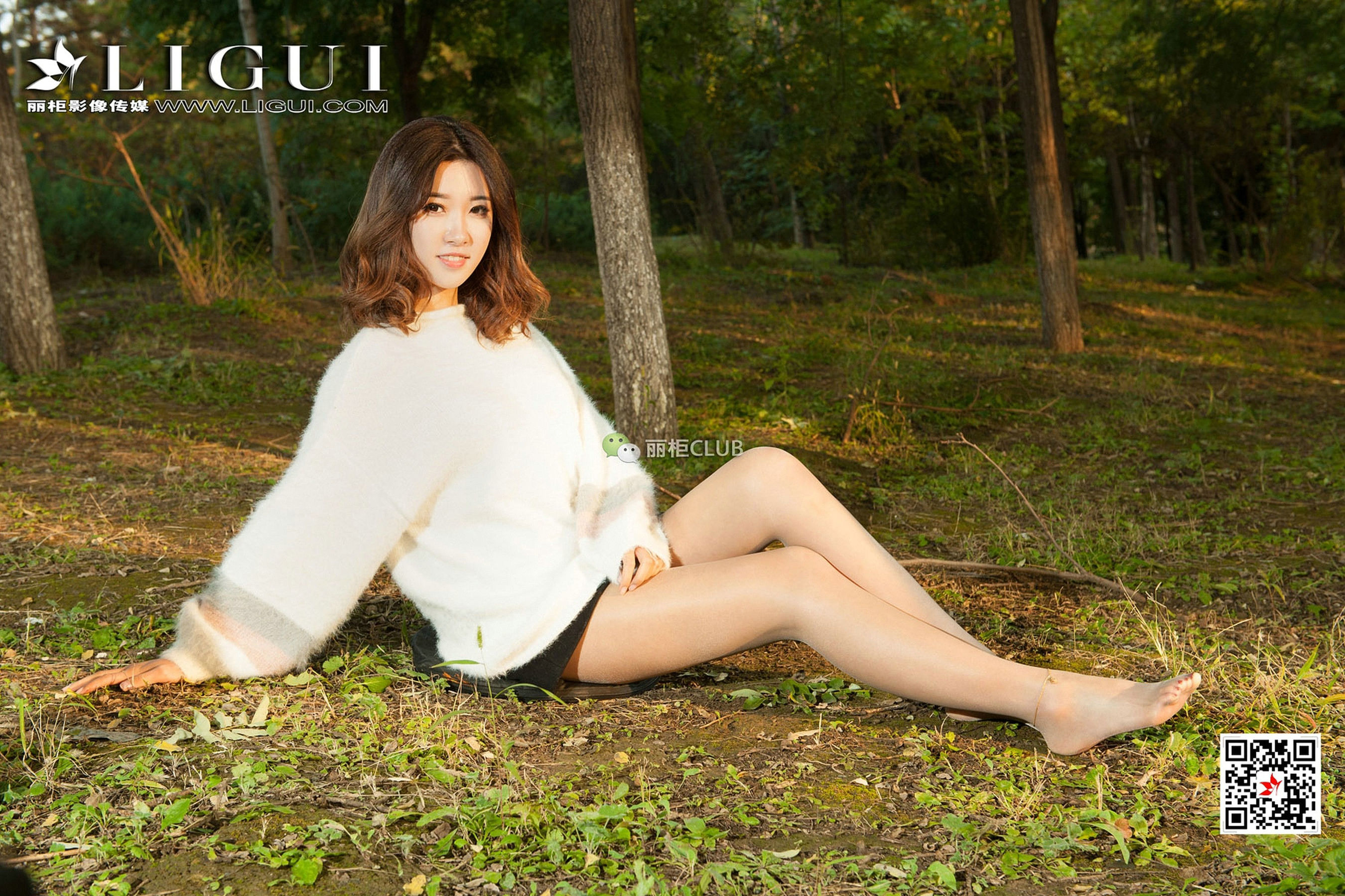 Model 筱筱《郊外肉丝丝足》 [丽柜Ligui]_第4张