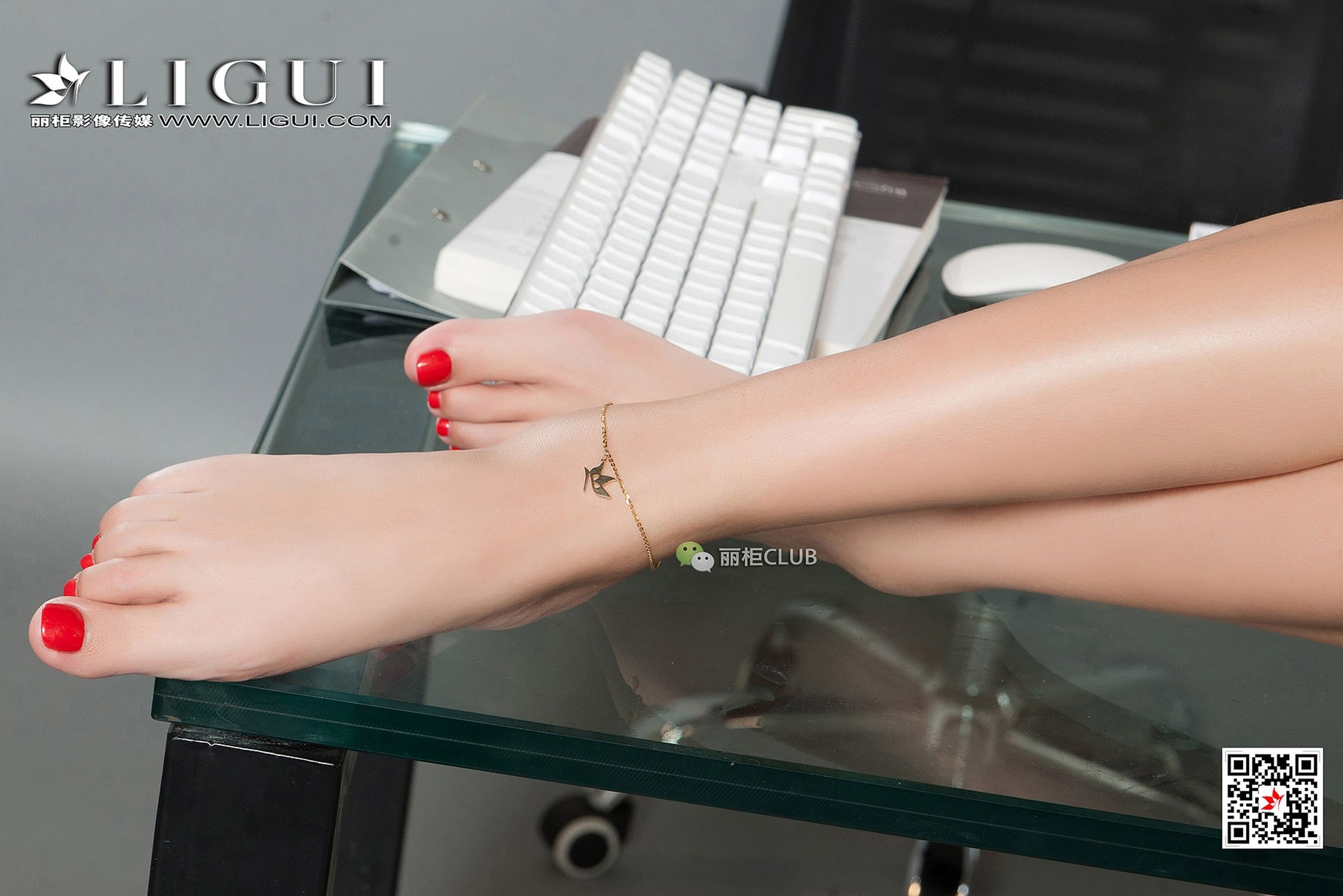 Model 楠楠《办公室玉足》 [丽柜Ligui]_第5张
