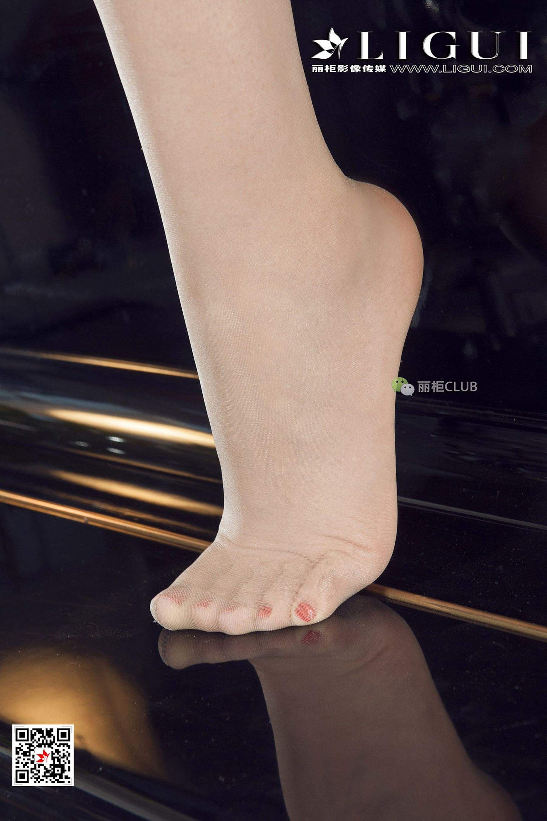 Model 刘镗《办公室肉丝袜美腿丝足》 [丽柜Ligui]_第5张