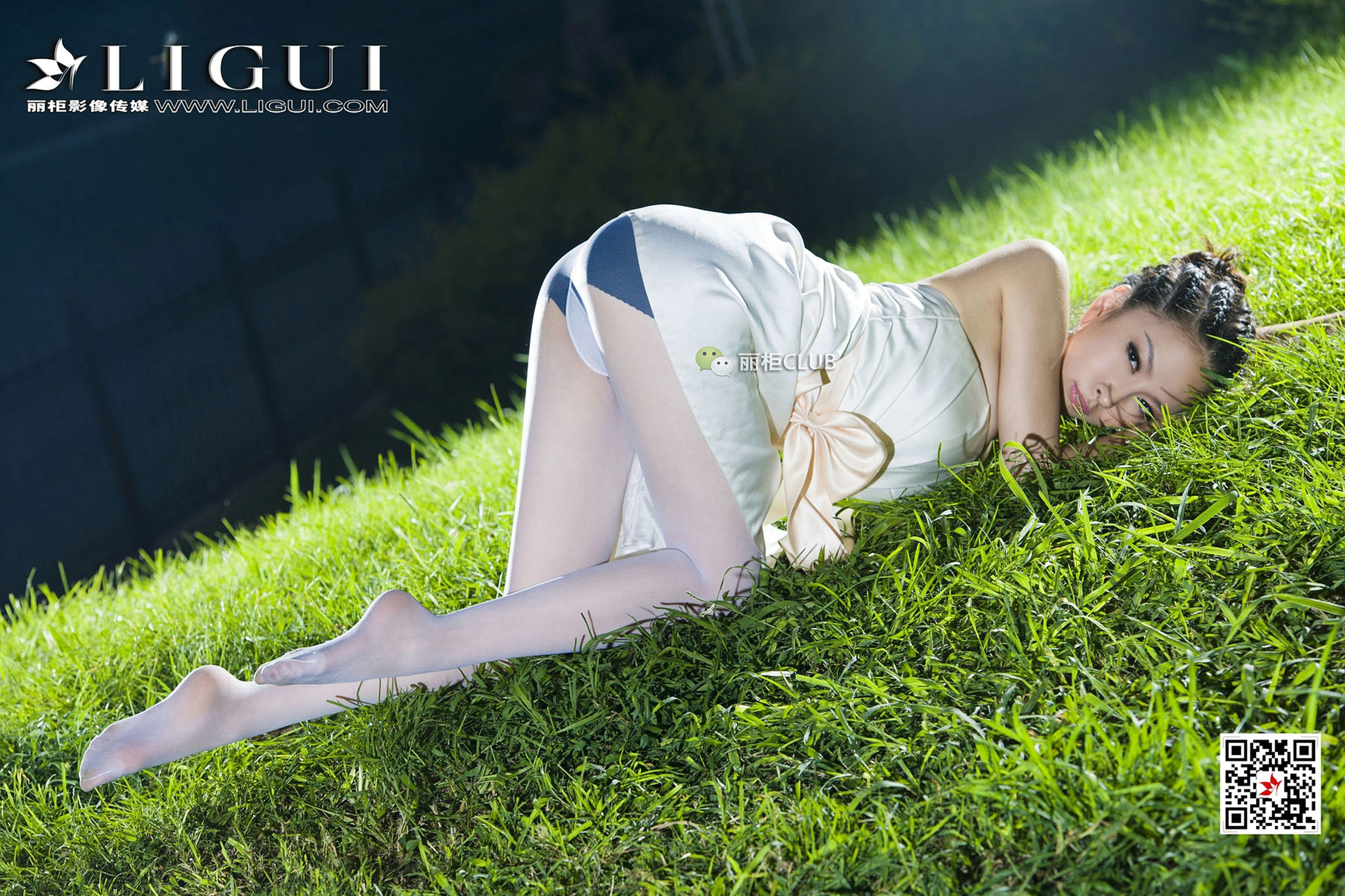 Model 雪儿《夜空白丝》 [丽柜Ligui]_第5张