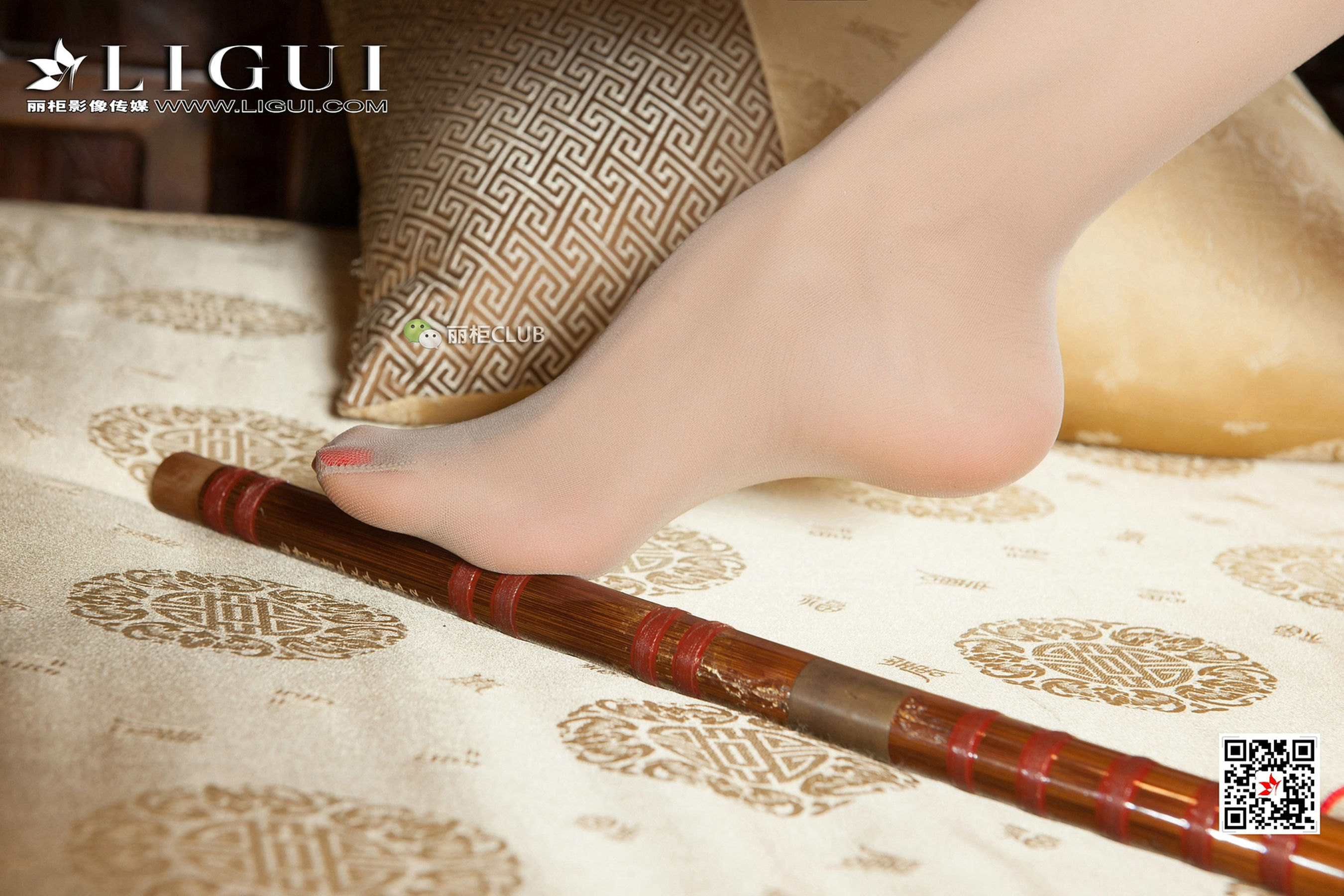 Model 温蒂《古典肉丝美足》 [丽柜Ligui]_第4张