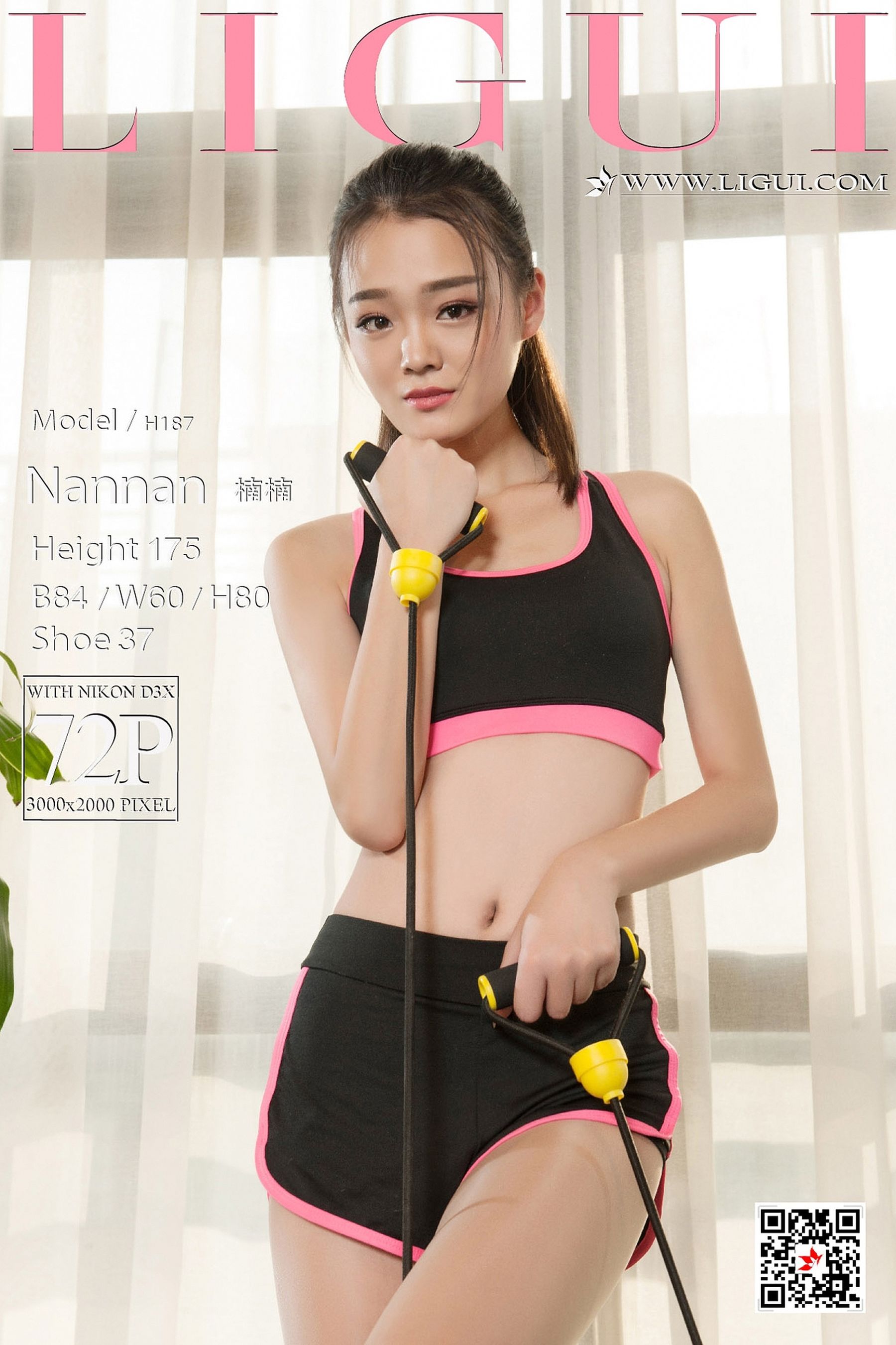 Model 足模楠楠《健身美足》 [丽柜Ligui]_第1张