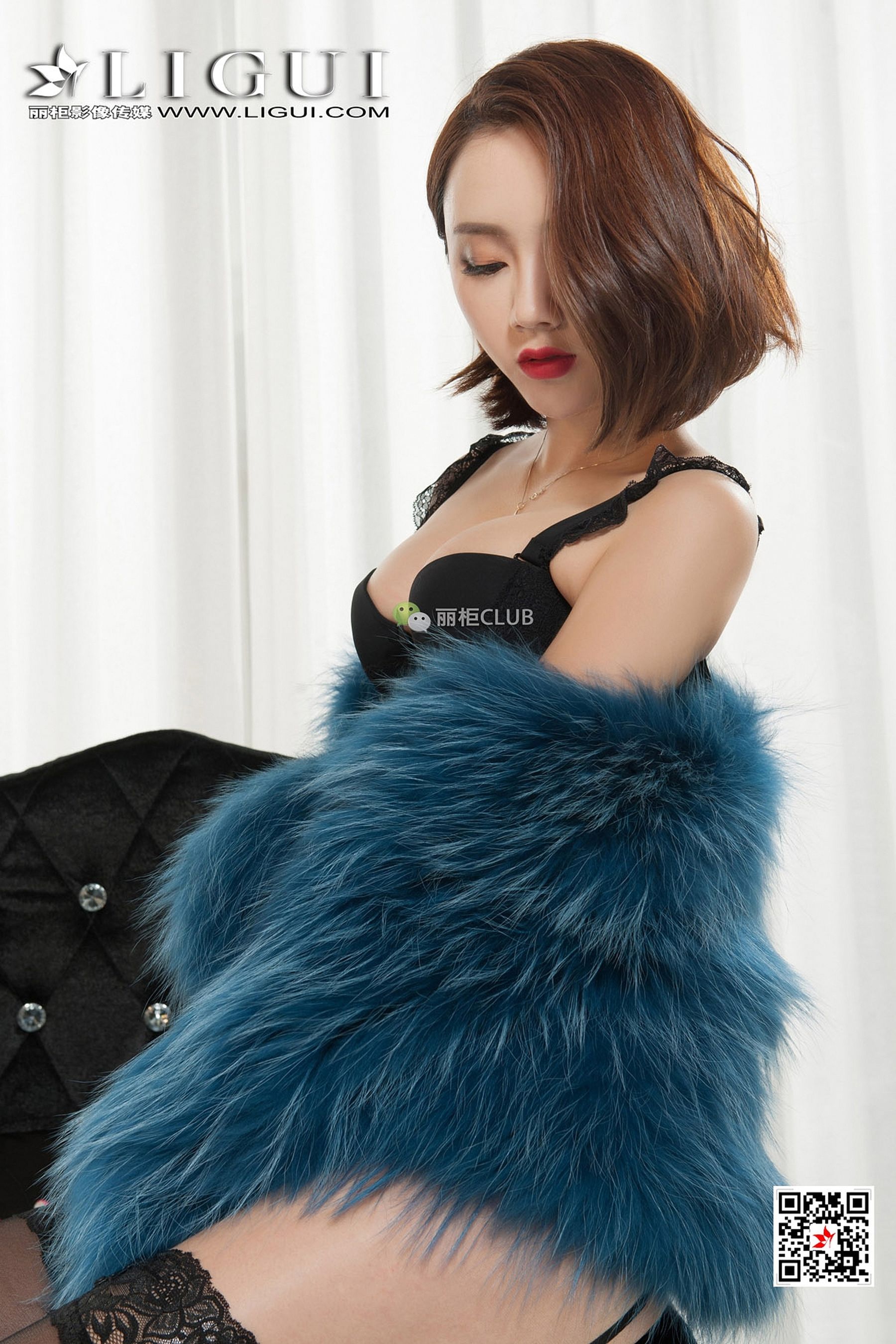 Mode 腿模然然《魅惑黑丝》 [丽柜Ligui]_第4张