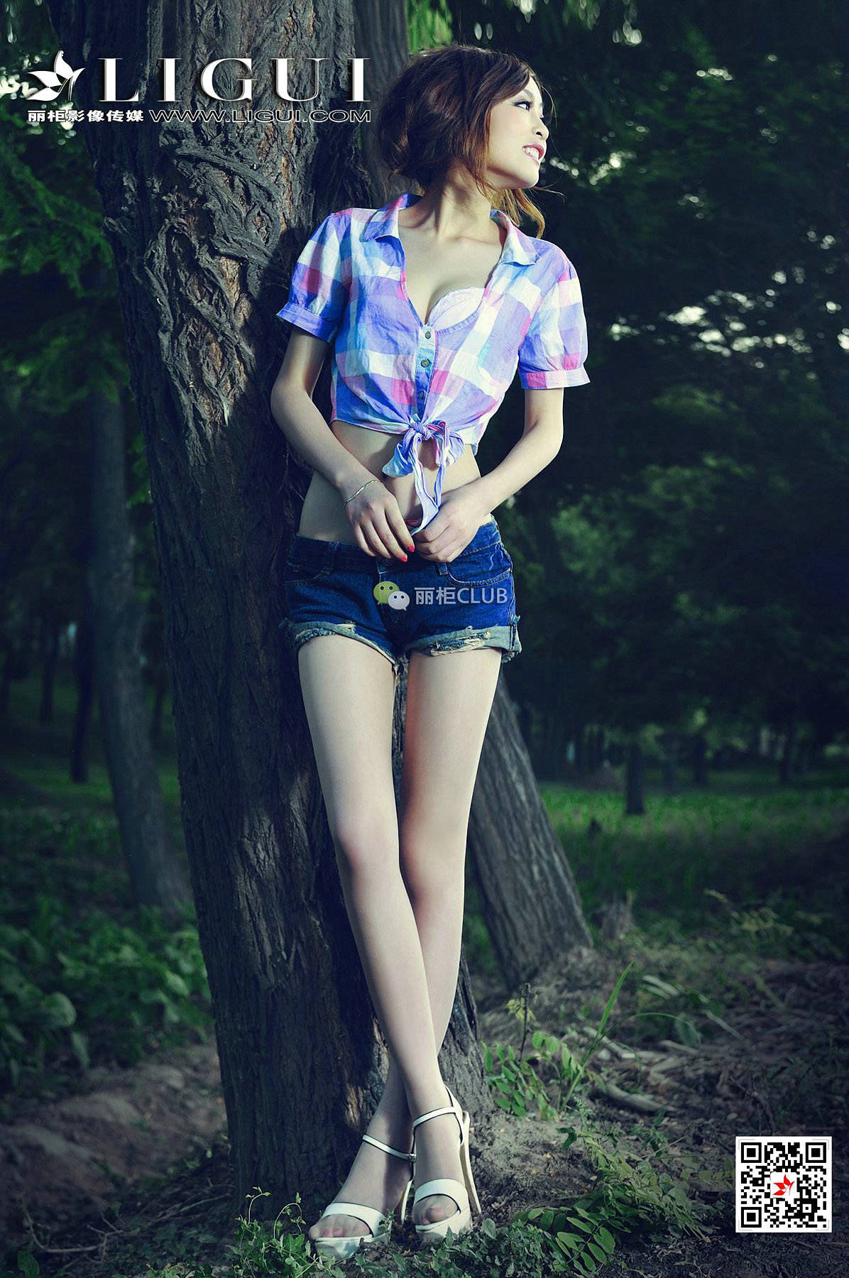 腿模童蕾《麦田美腿》 [丽柜Ligui]_第4张