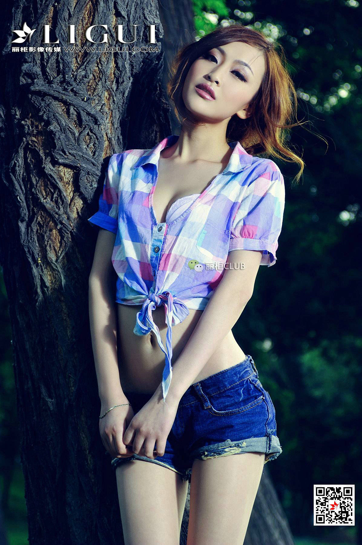 腿模童蕾《麦田美腿》 [丽柜Ligui]_第5张