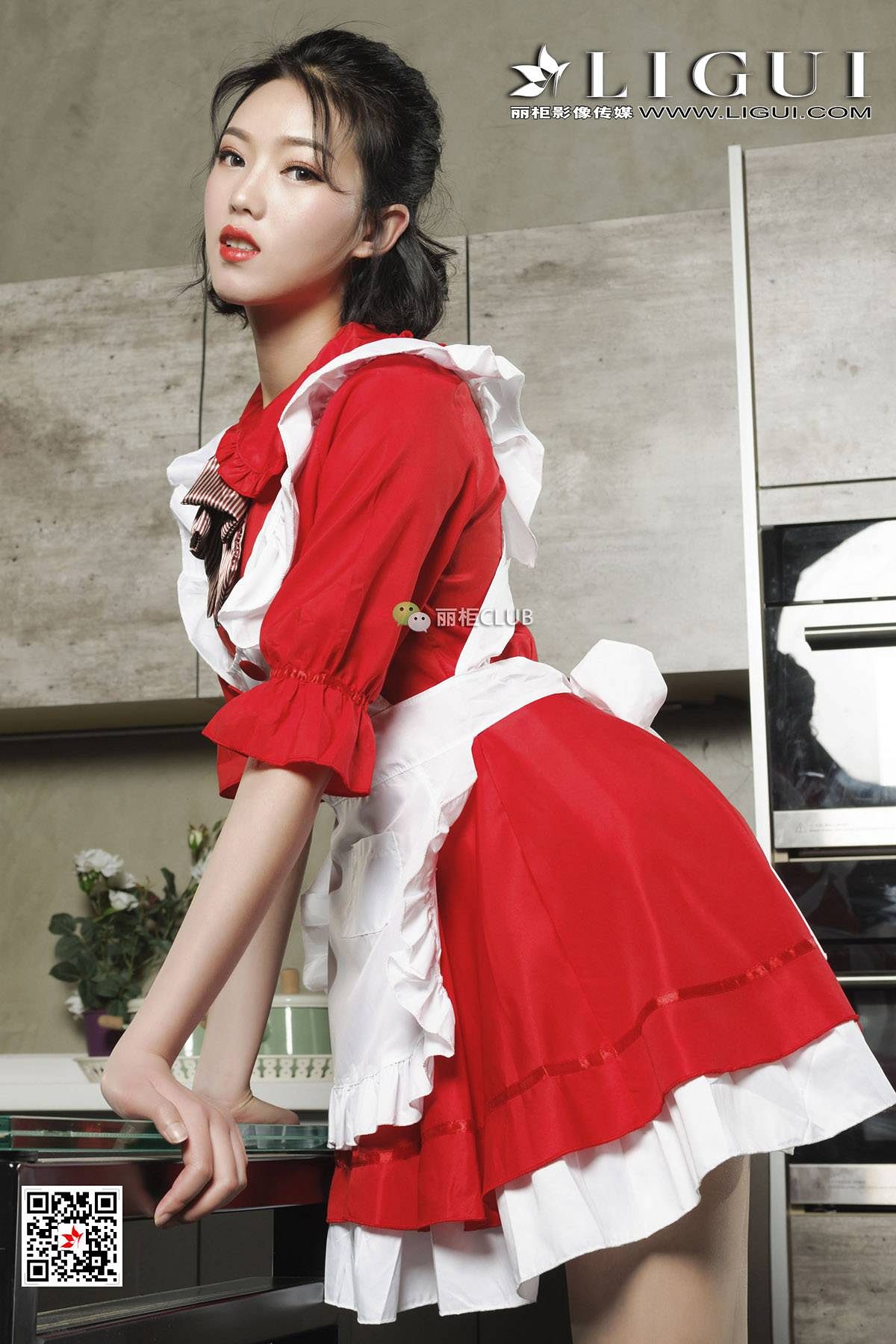 腿模敏儿《肉丝美厨娘》 [丽柜Ligui]_第1张