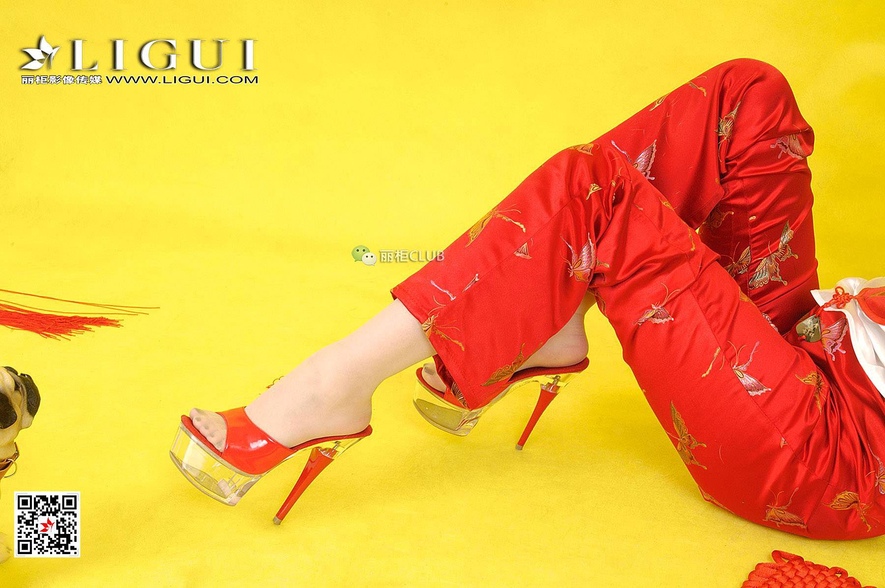 璐璐《新春丝足》 [丽柜LIGUI] 网络丽人_第2张