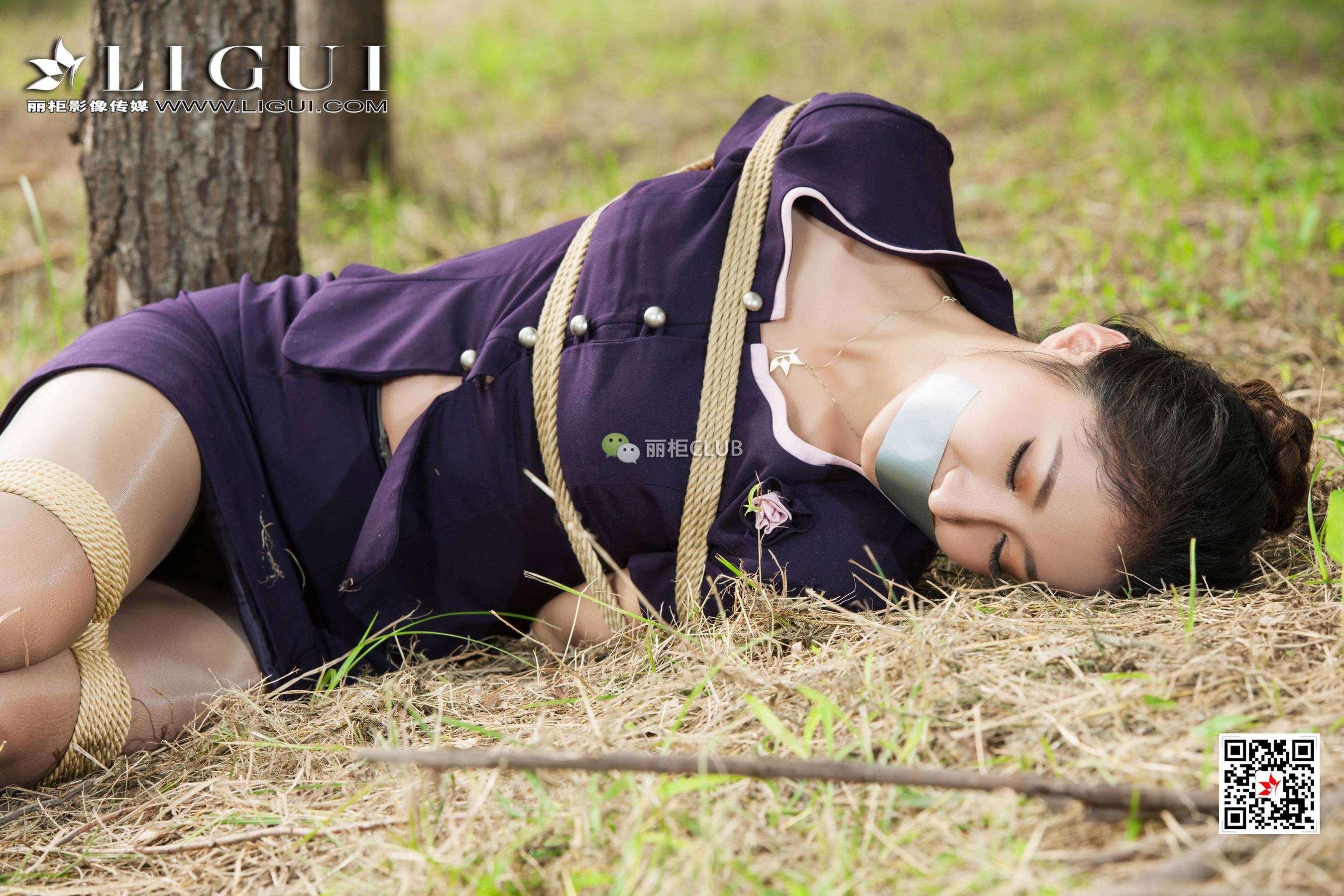 腿模思彤《外拍绳艺人体摄影》 [丽柜LIGUI] 网络丽人_第2张