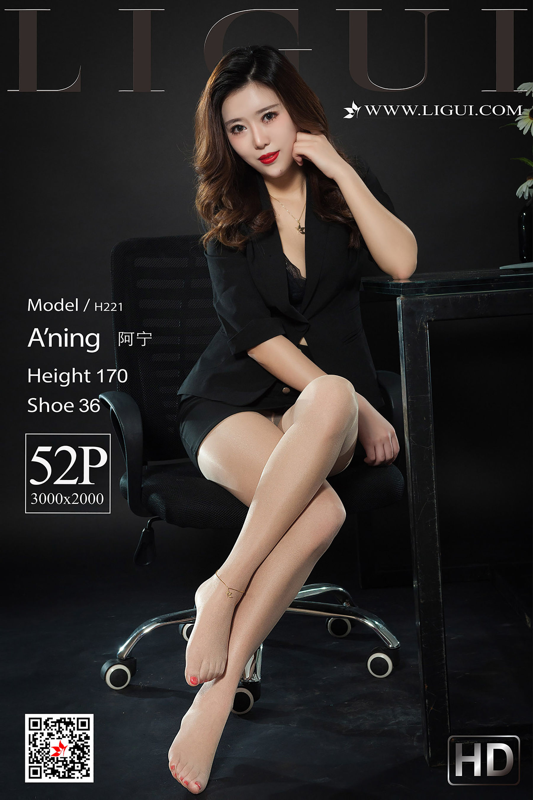 [丽柜Ligui] 网络丽人 Model 阿宁_第1张