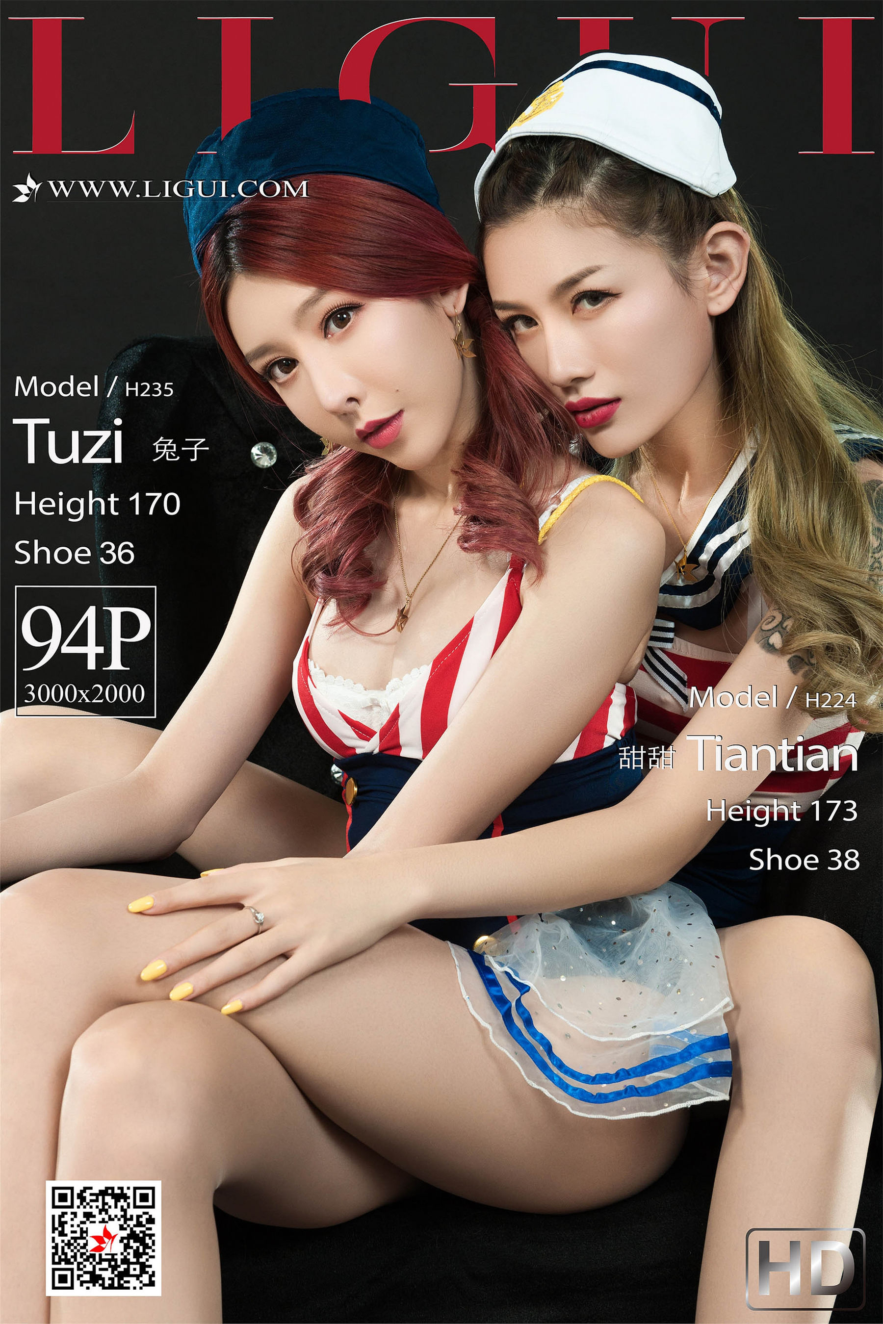 [丽柜Ligui] 网络丽人 Model 兔子&甜甜_第1张