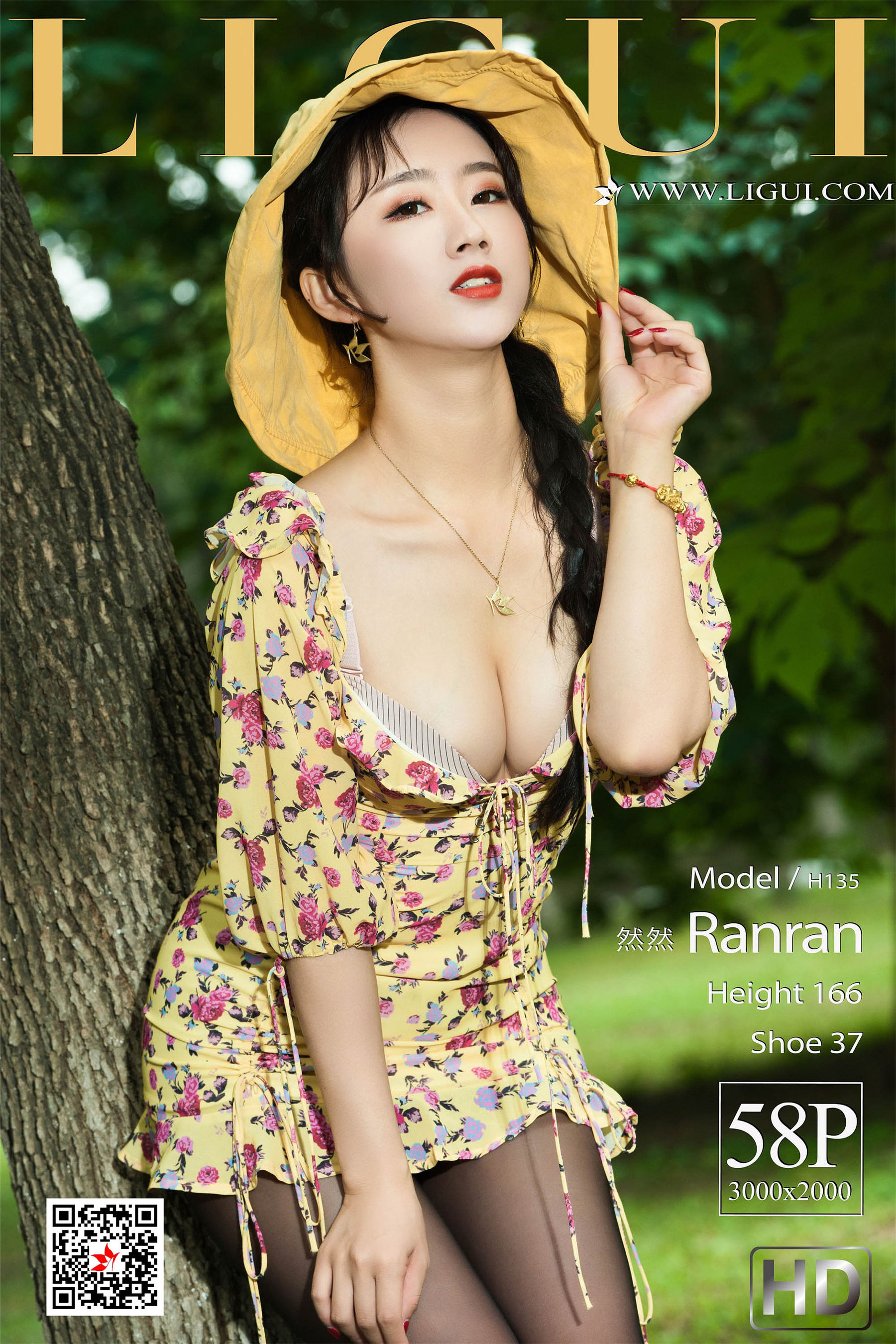 [丽柜Ligui] 网络丽人 Model 然然_第1张