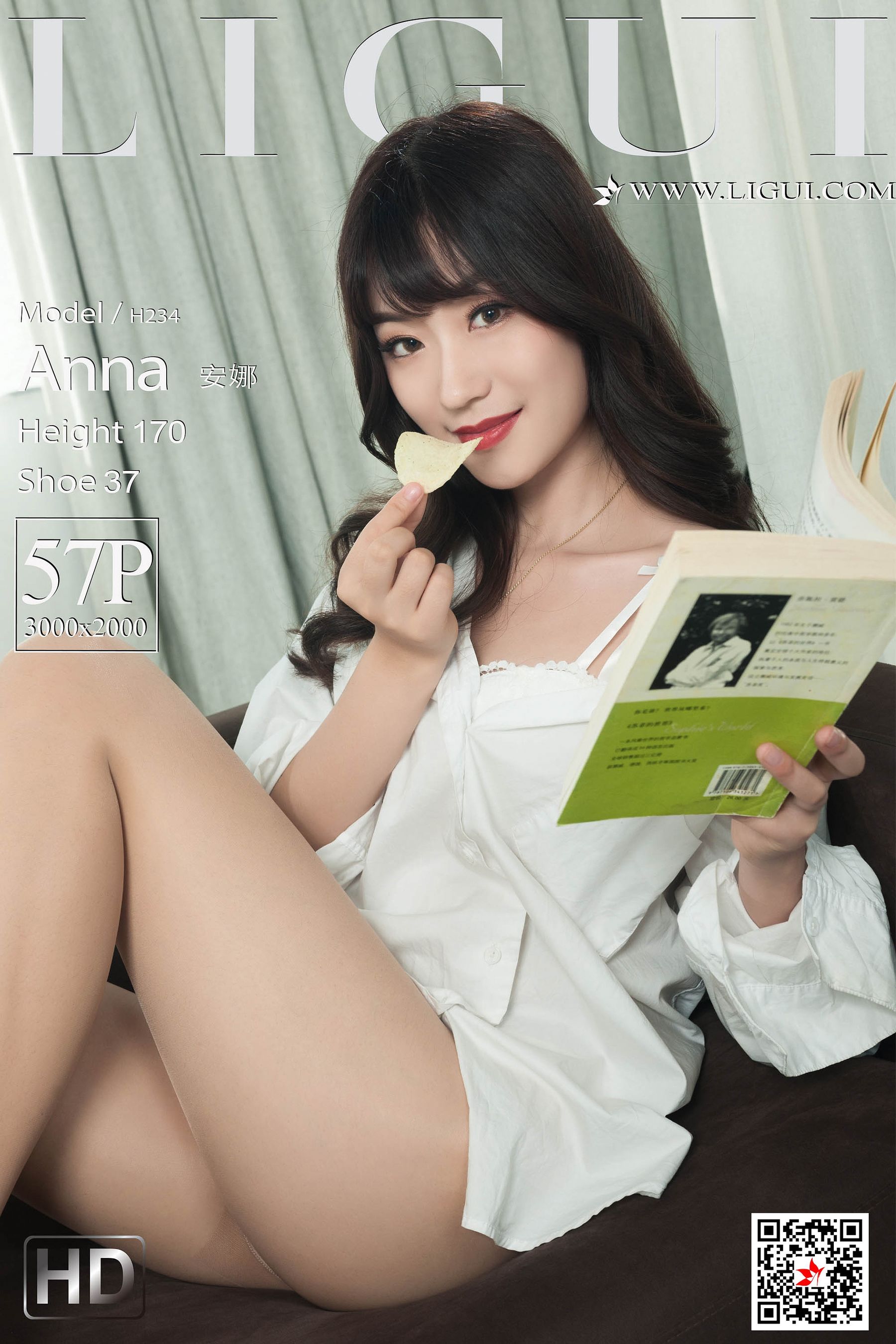 [丽柜Ligui] 网络丽人 Model 安娜_第1张