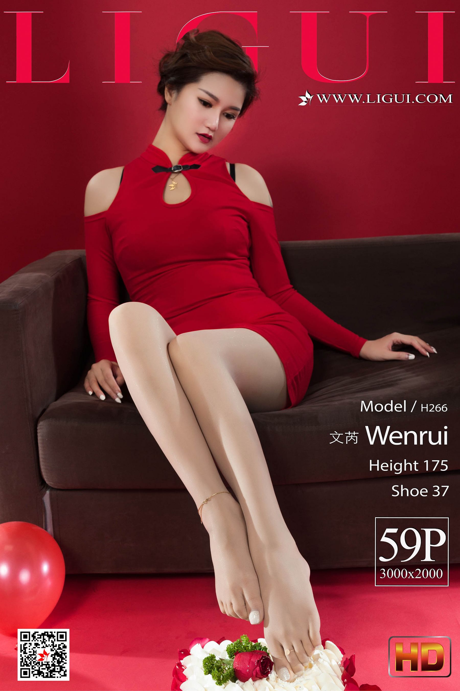 [丽柜Ligui] 网络丽人 Model 文芮_第1张