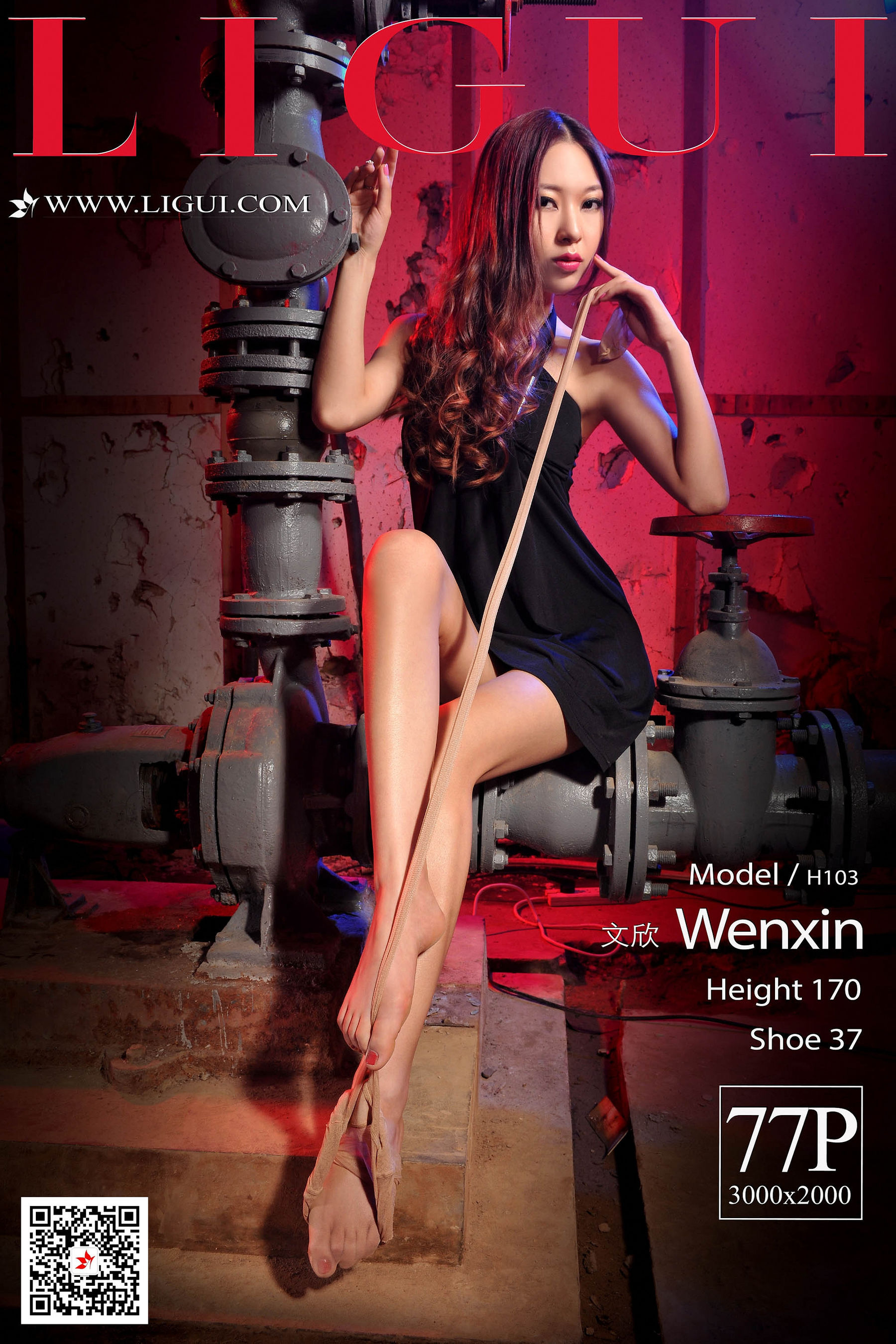 [丽柜Ligui] 网络丽人 Model 文欣_第1张