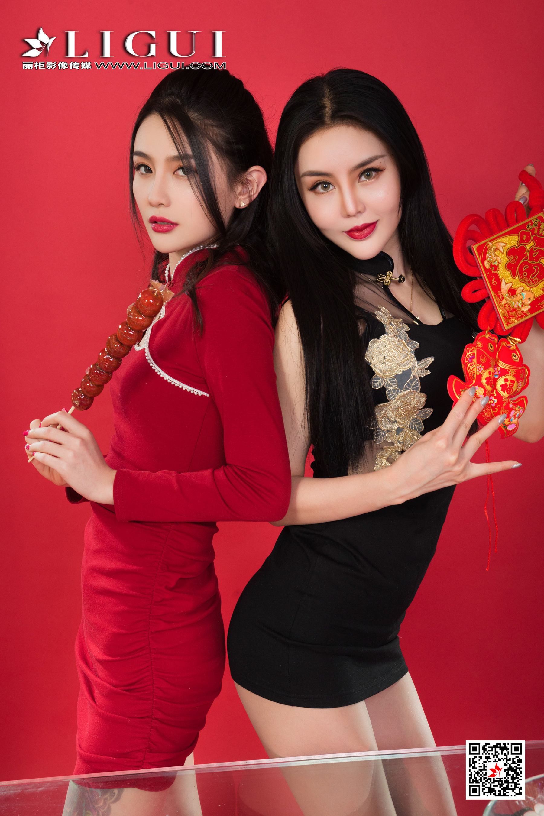 [丽柜Ligui]  甜甜&凉儿 《双生花-欲饺迎春》_第3张