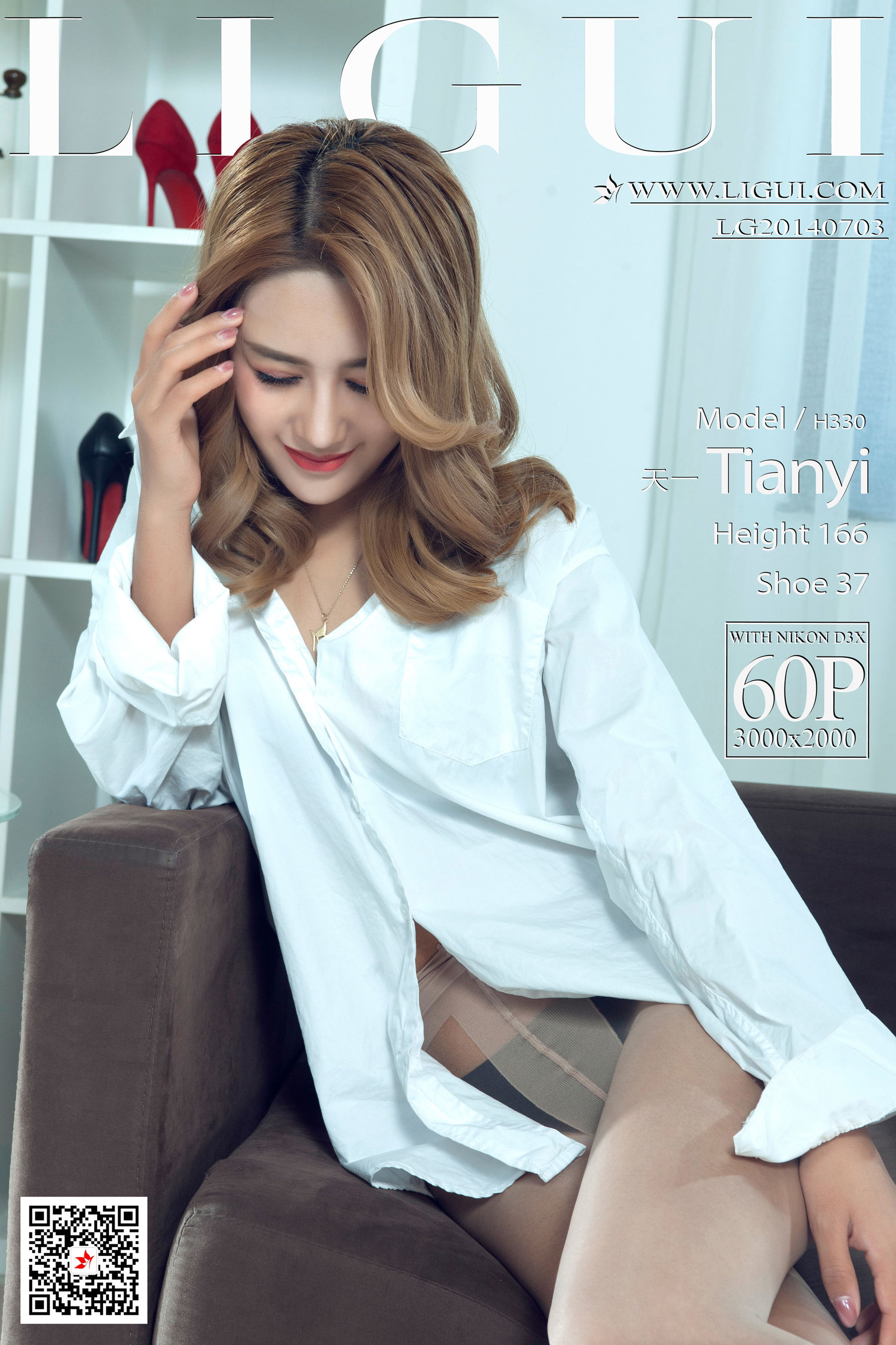 [丽柜Ligui] 网络丽人 Model 天一_第1张