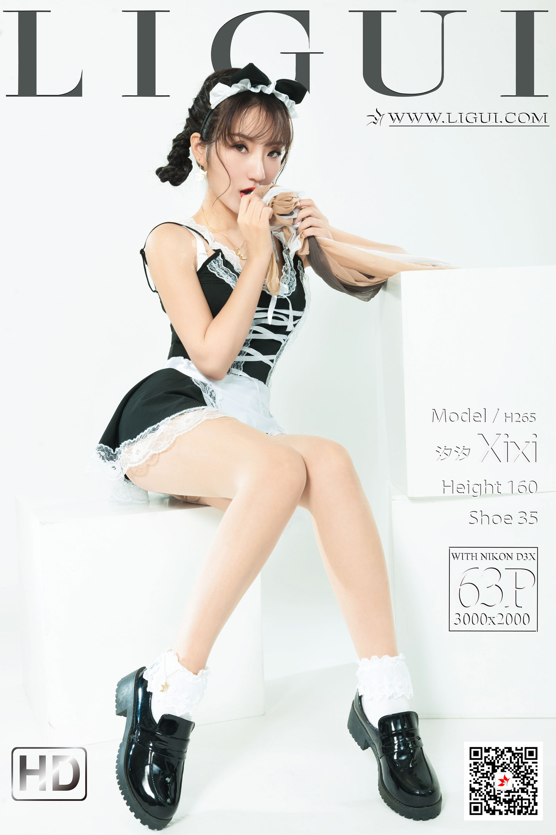 [丽柜Ligui] 网络丽人 Model 汐汐  《香品丝滑》_第1张