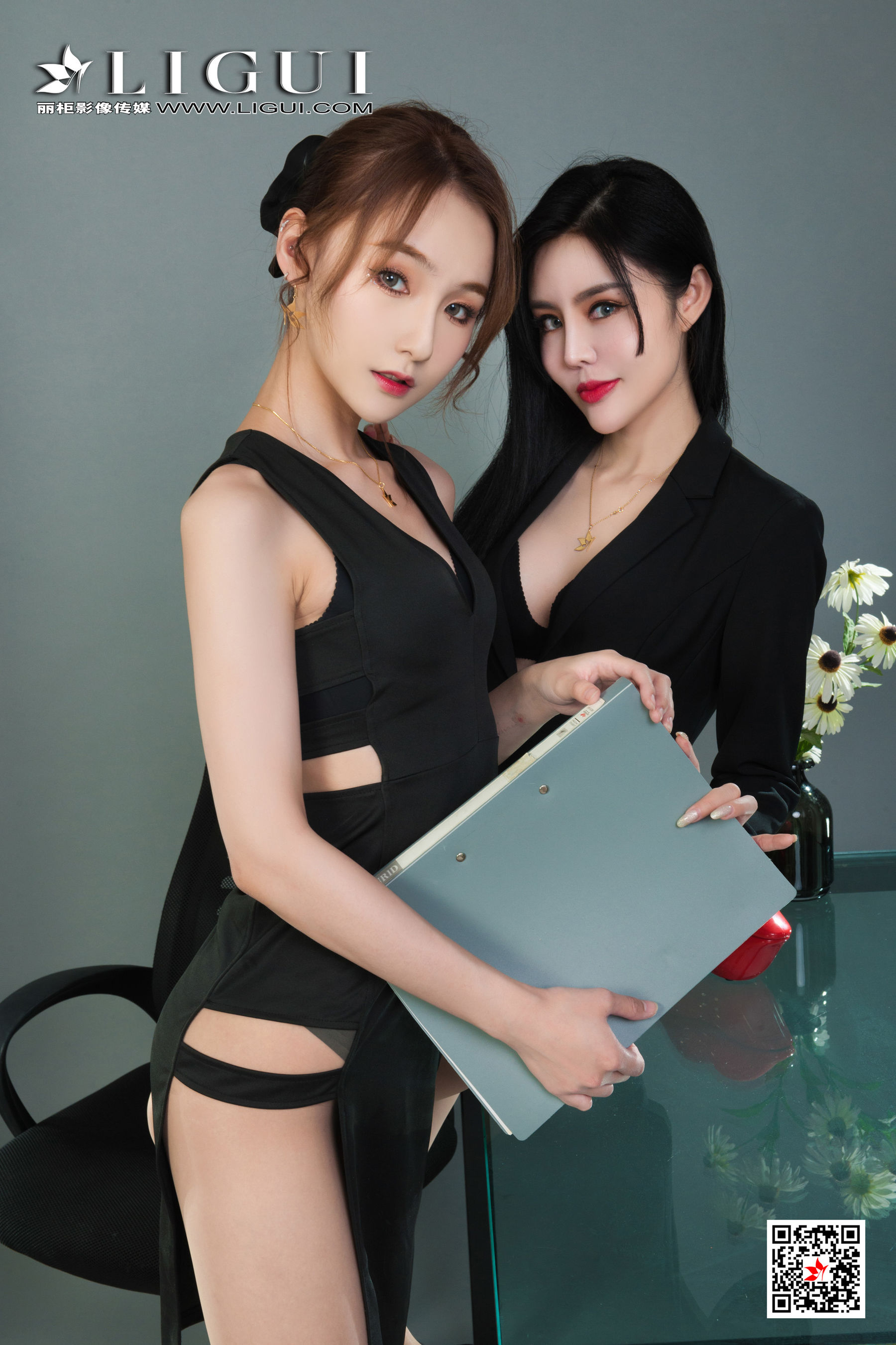 [丽柜Ligui] 网络丽人 Model 凉儿&心心_第3张