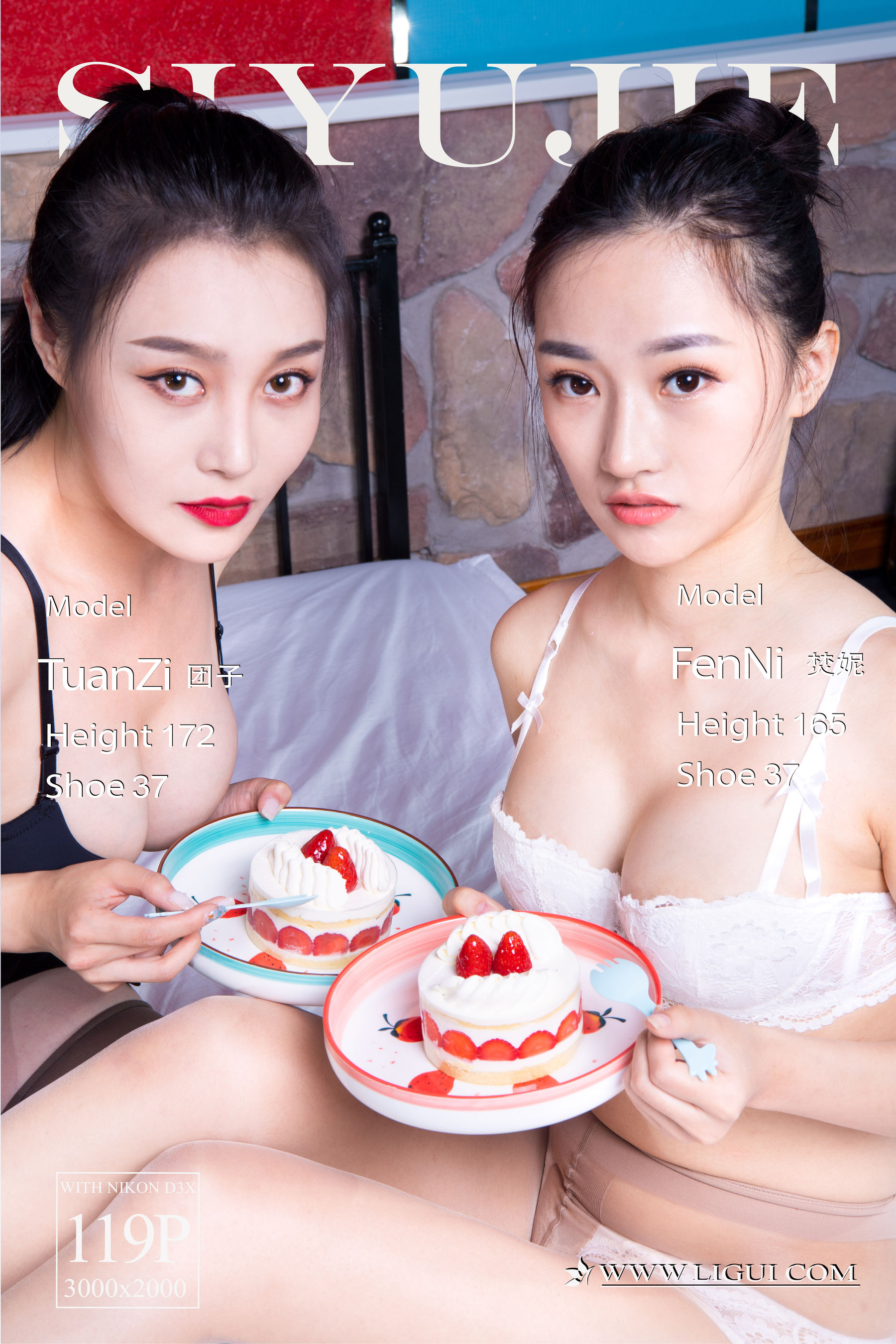 [丽柜Ligui] 网络丽人 Model 团子&梵妮_第1张