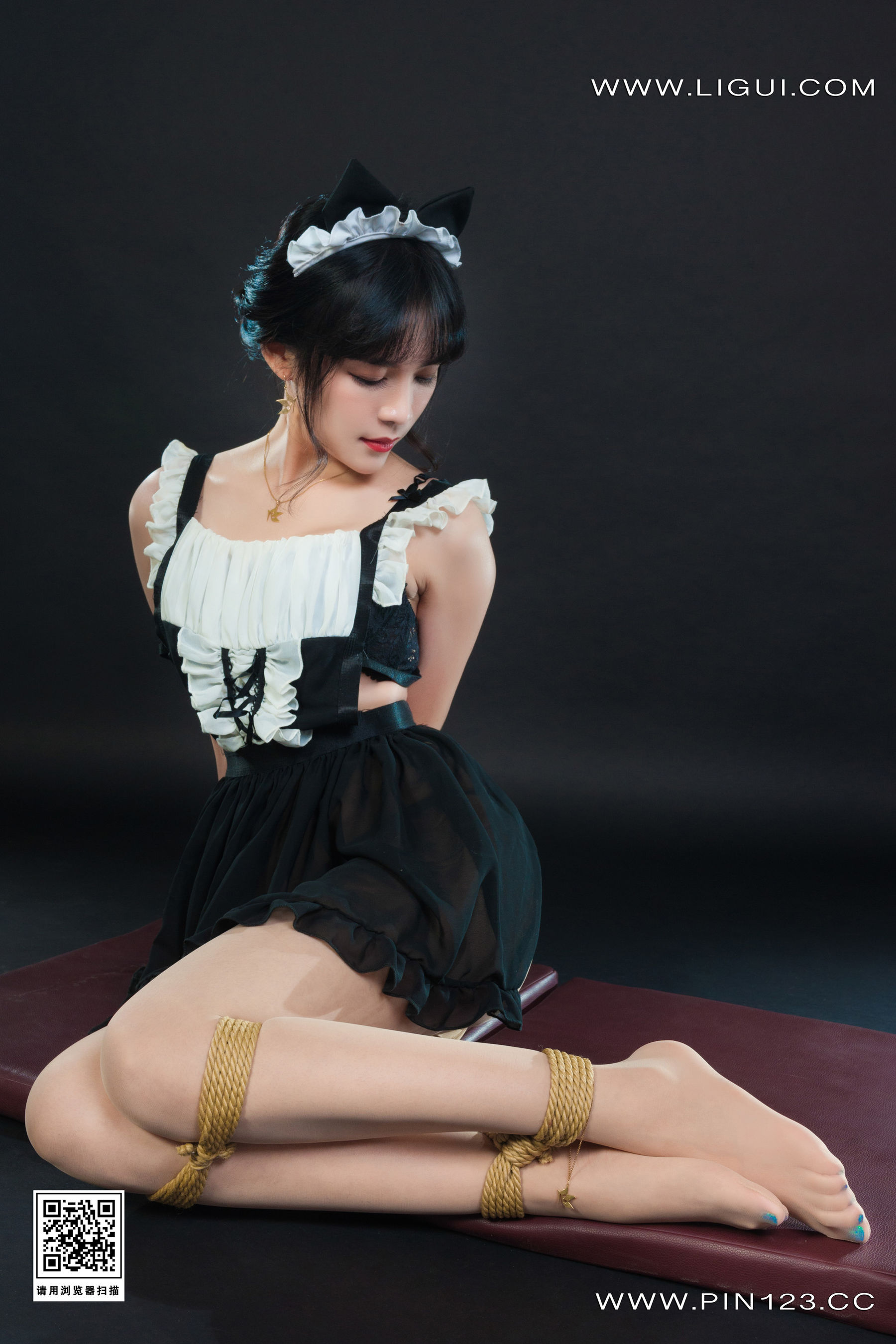 [丽柜Ligui]  玉儿 欲享惩戒_第4张